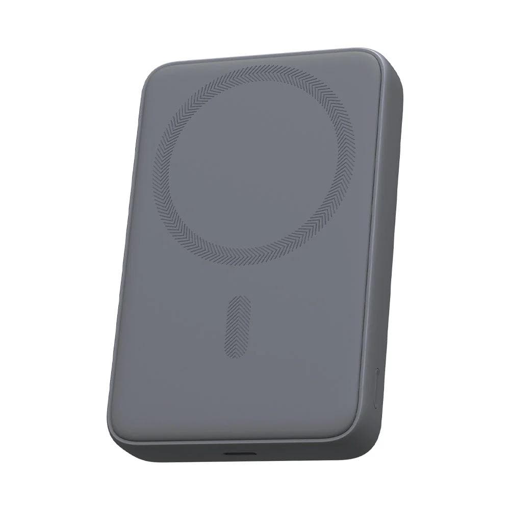 POWER BANK Aukey "PB-MS04" 10.000 mAh, 20W wireless, magnetic, 1 x USB-C, 202.8g, alb, "LLTSN1056726" - 689323790036