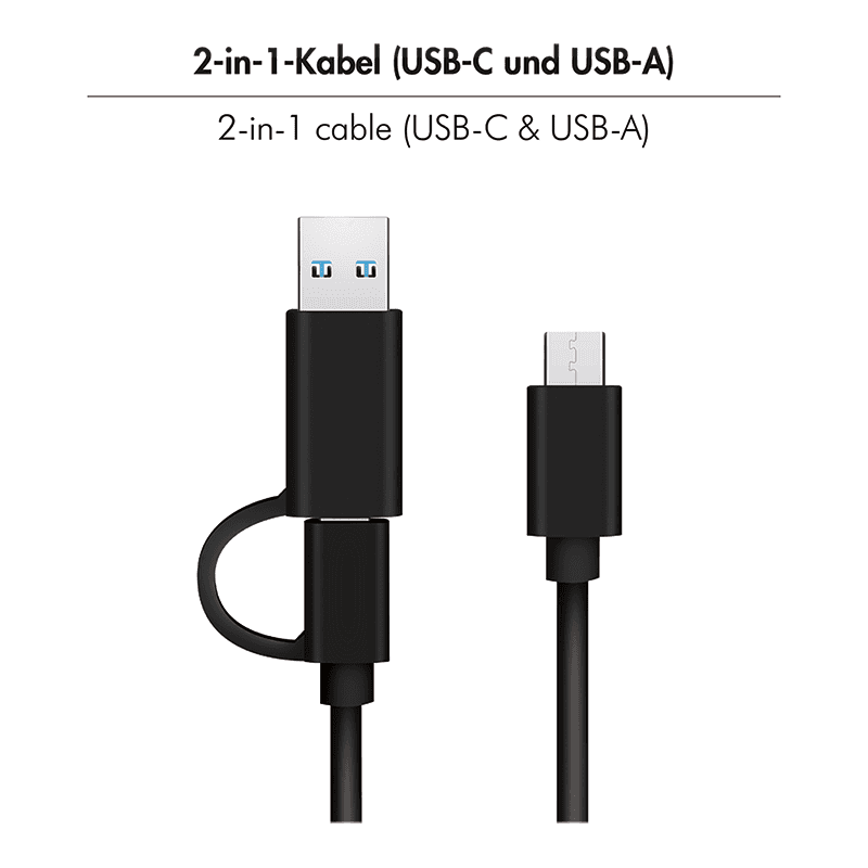 HDD DOCKING Station LOGILINK M.2 NVMe (PCIe), conectare PC USB TYPE-C 3.2 + adaptor USB-A, slot 1 x M Key 2230/2242/2260/2280/22110 mm, argintiu, "QP0034" — miniatură