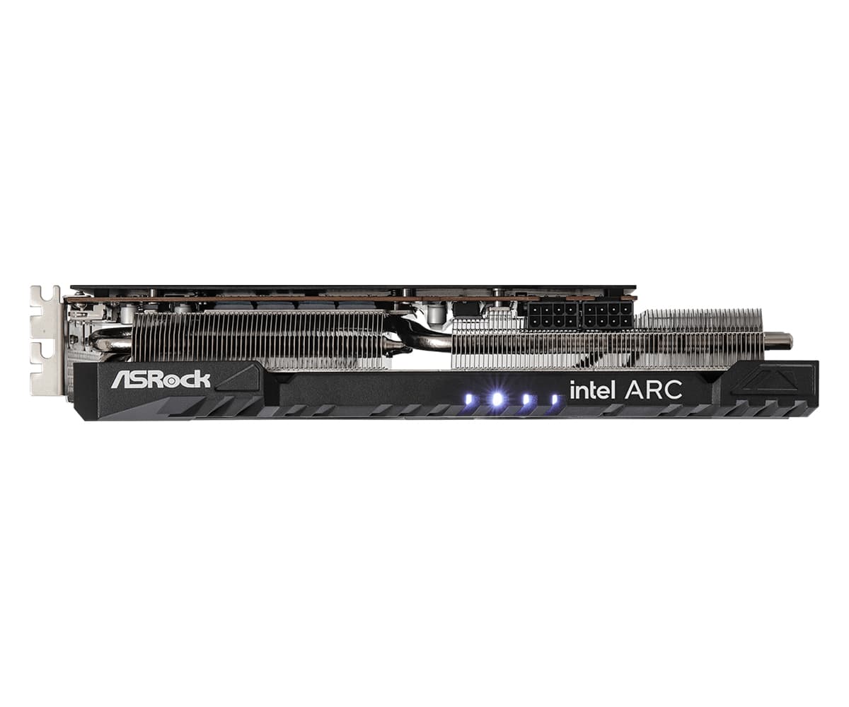 Placa video Intel Arc A770 Challenger SE 16GB OC graphics card "A770 CL SE 16GO" — miniatură