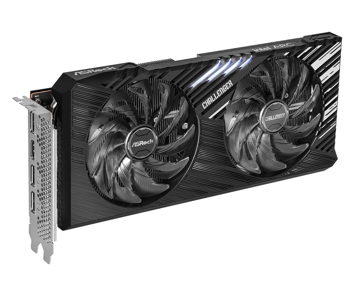 Placa video Intel Arc A770 Challenger SE 16GB OC graphics card "A770 CL SE 16GO" — miniatură
