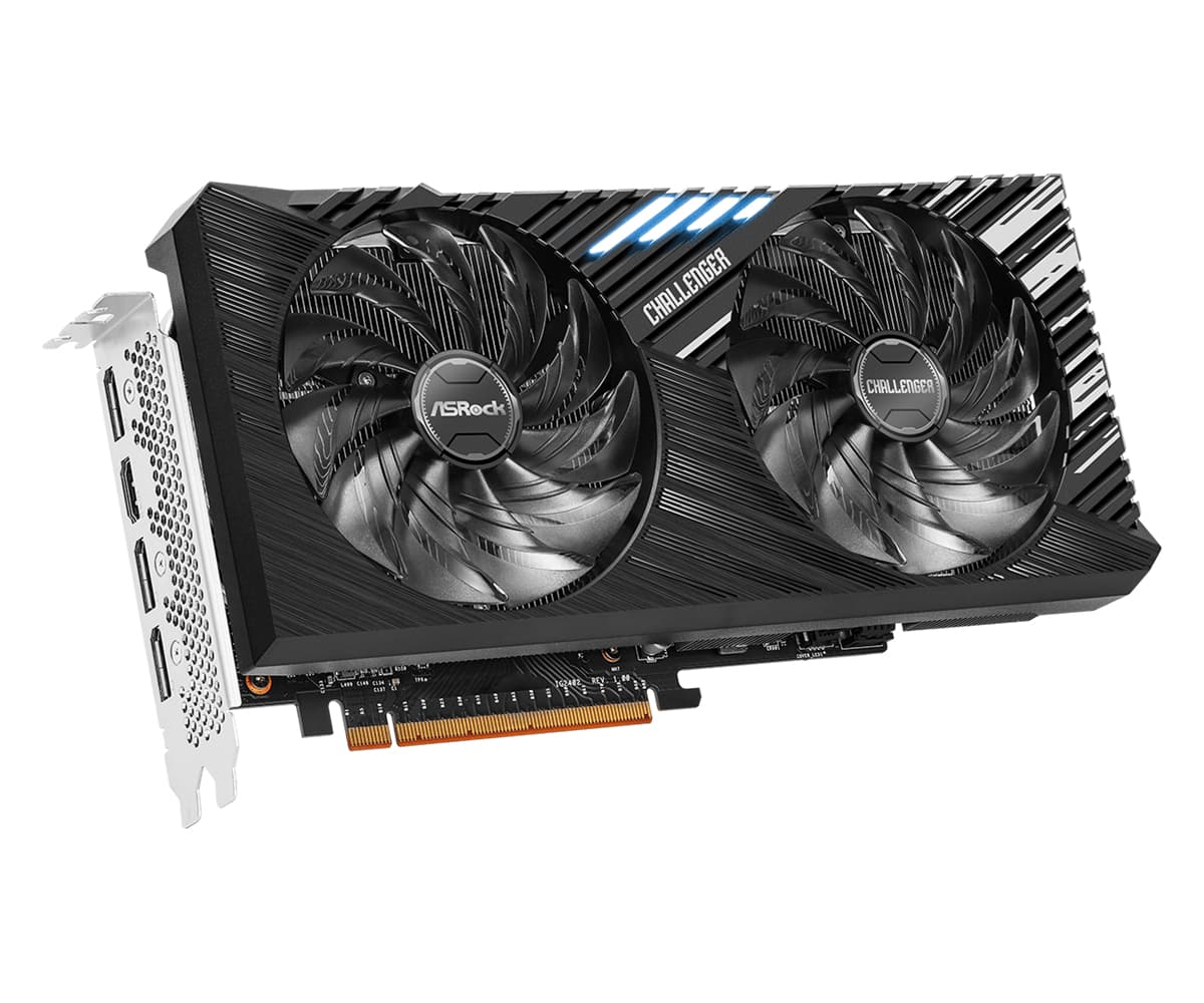 Placa video Intel Arc A770 Challenger SE 16GB OC graphics card "A770 CL SE 16GO" — miniatură