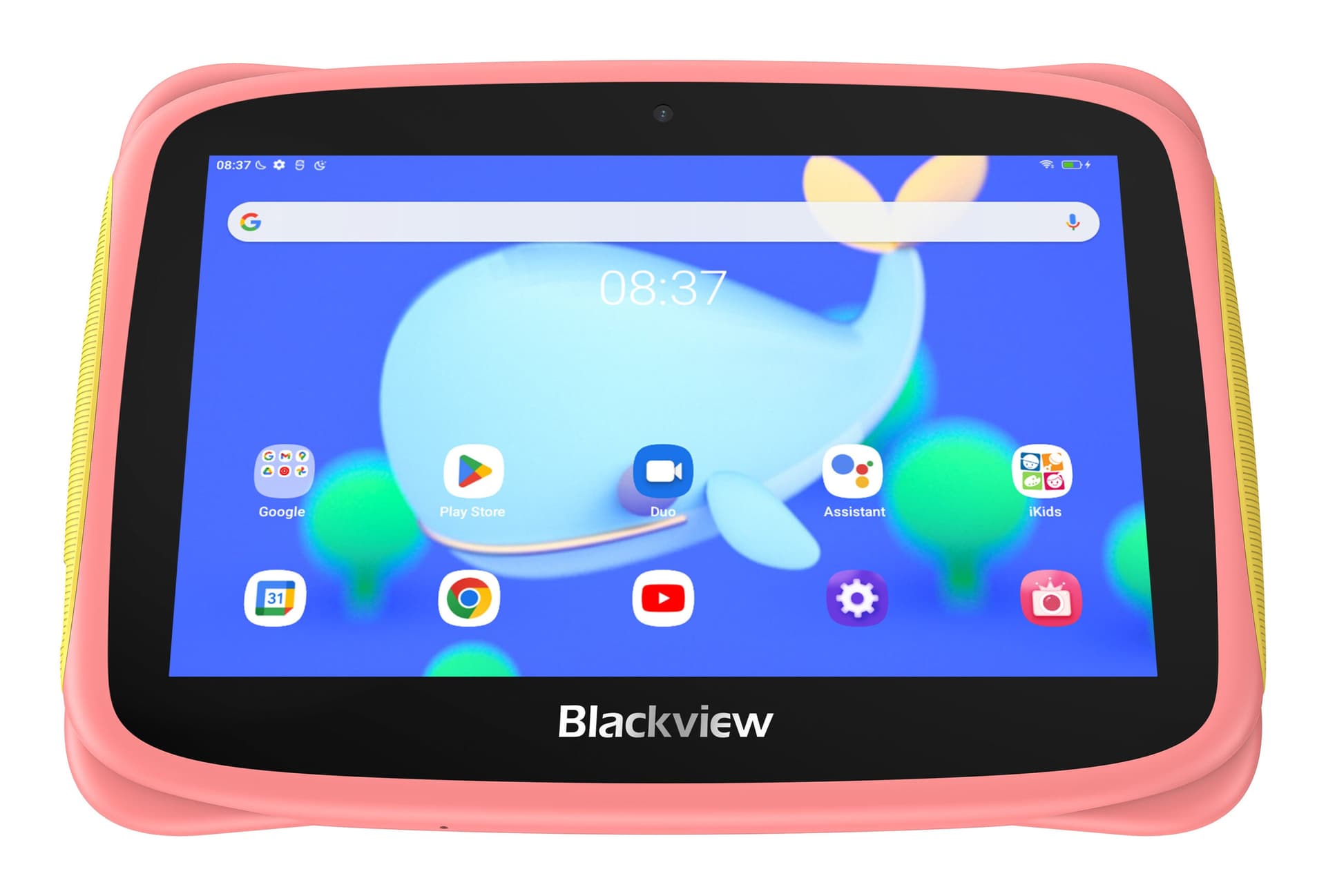 Blackview Tab 3 Kids, Blue, 7-inch HD 1024x600, 7731E Quad-core 1.3GHz, Front 0.3MP; Rear 2MP Camera, 2GB/32GB, 3280mAh battery, NO Charging Doke 3.0 Go (Android 13), Pink "BVTAV3_KIDS-P_EU" — miniatură