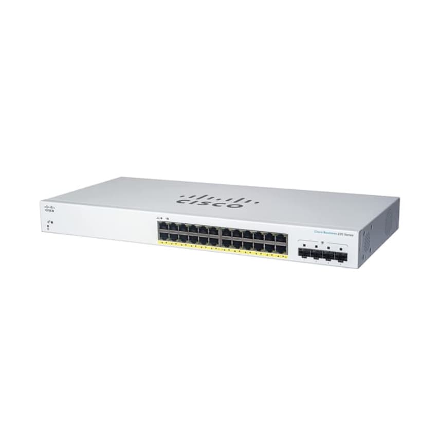 CBS220 SMART 24-PORT GE FULL/POE 4X1G SFP "CBS220-24FP-4G-EU"