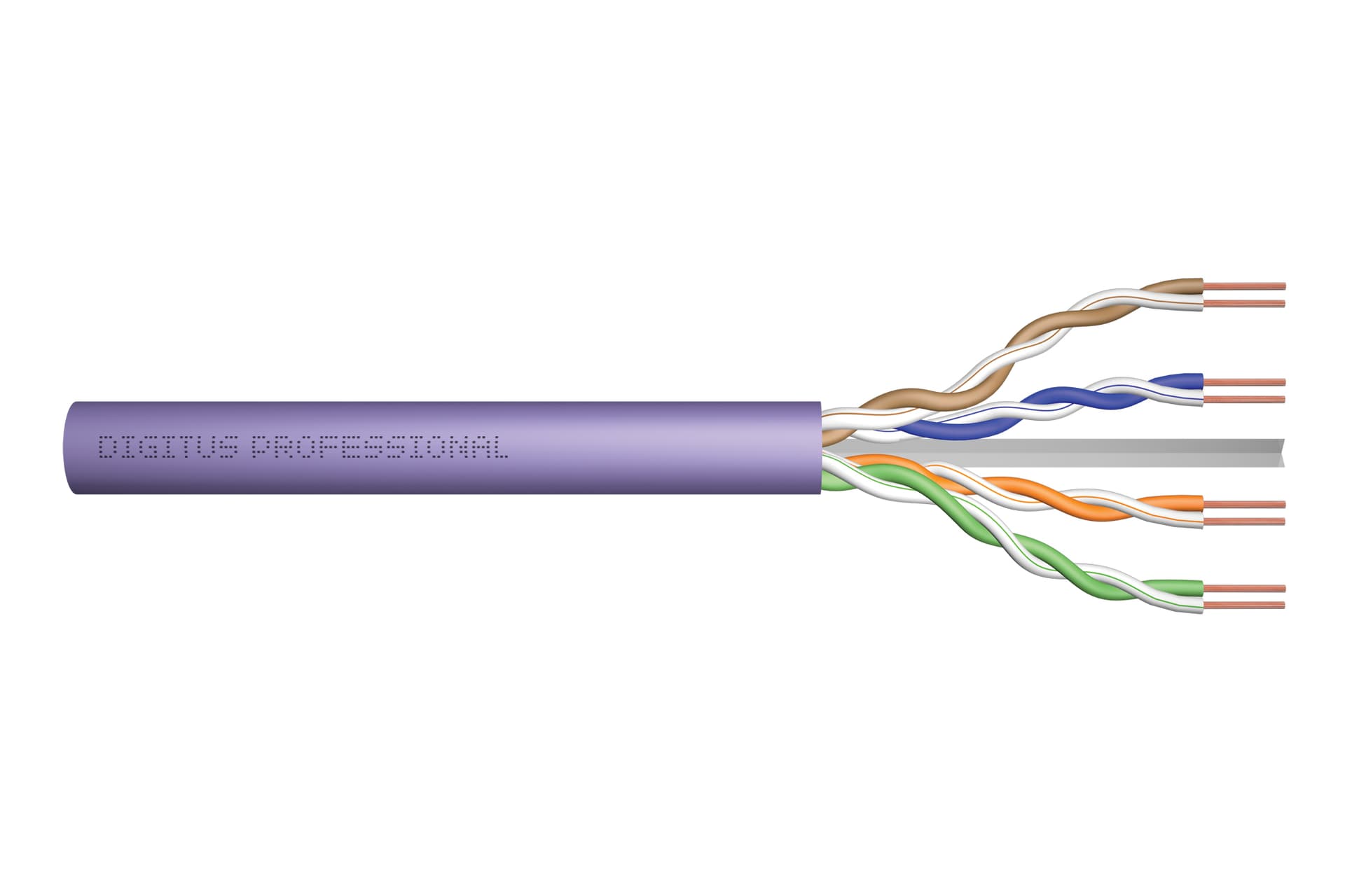 Cablu UTP Digitus DK-1613-VH-1, CAT.6, 100 m (Violet) "DK-1613-VH-1"