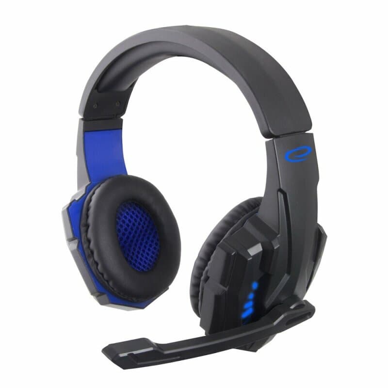 Casti gaming cu microfon Esperanza Avanger EGH450 stereo 2m Negru/Albastru "EGH450"