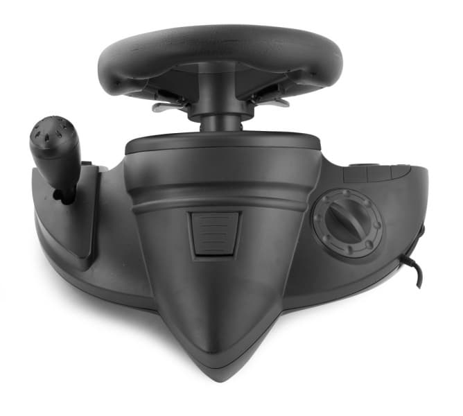 Volan cu pedale Esperanza Nitro EGW102 PC/PS3 Usb Negru/Verde "EGW102" — miniatură