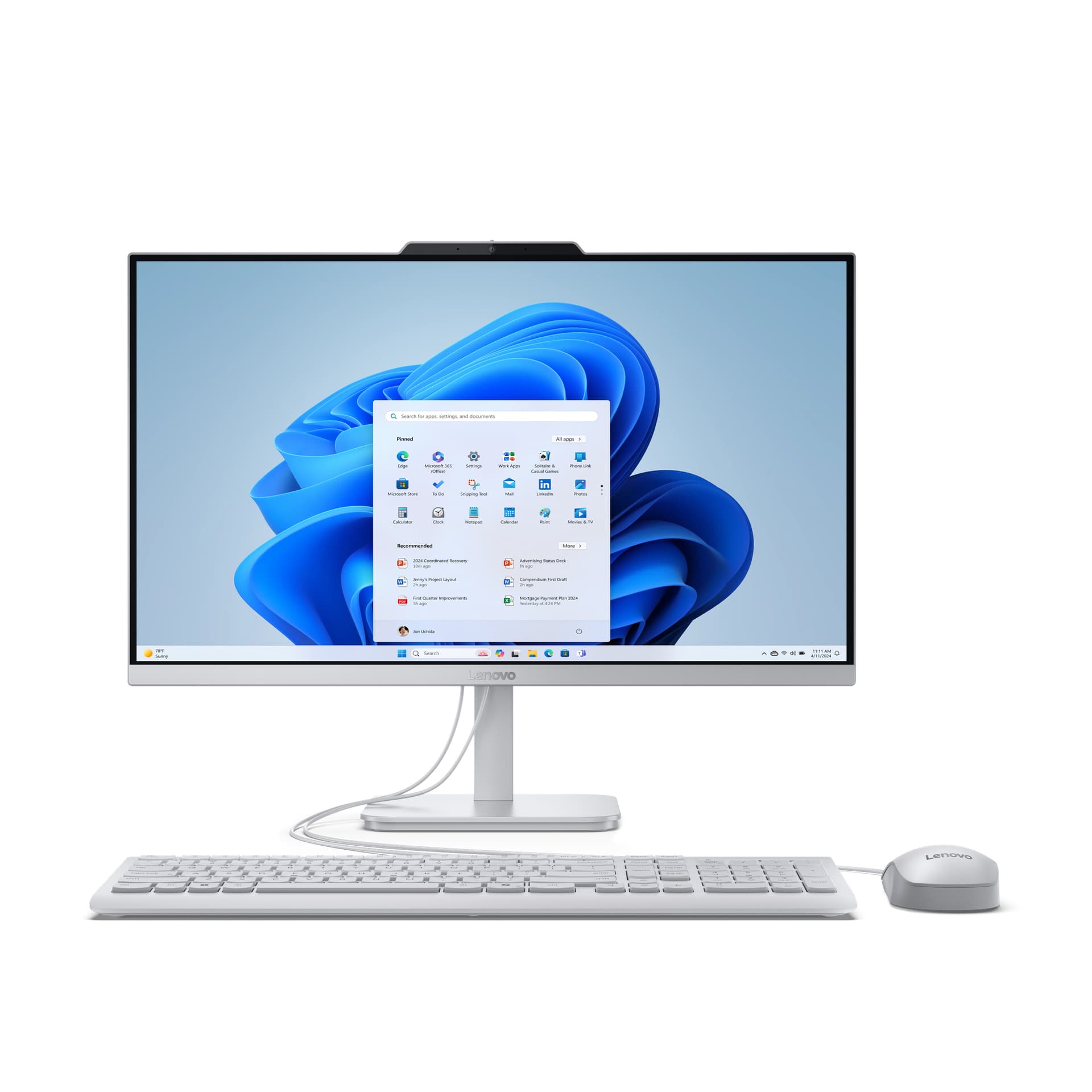AIO A100 23.8 FHD I3-N305 16 512 UMA DOS "F0JN001FRI"