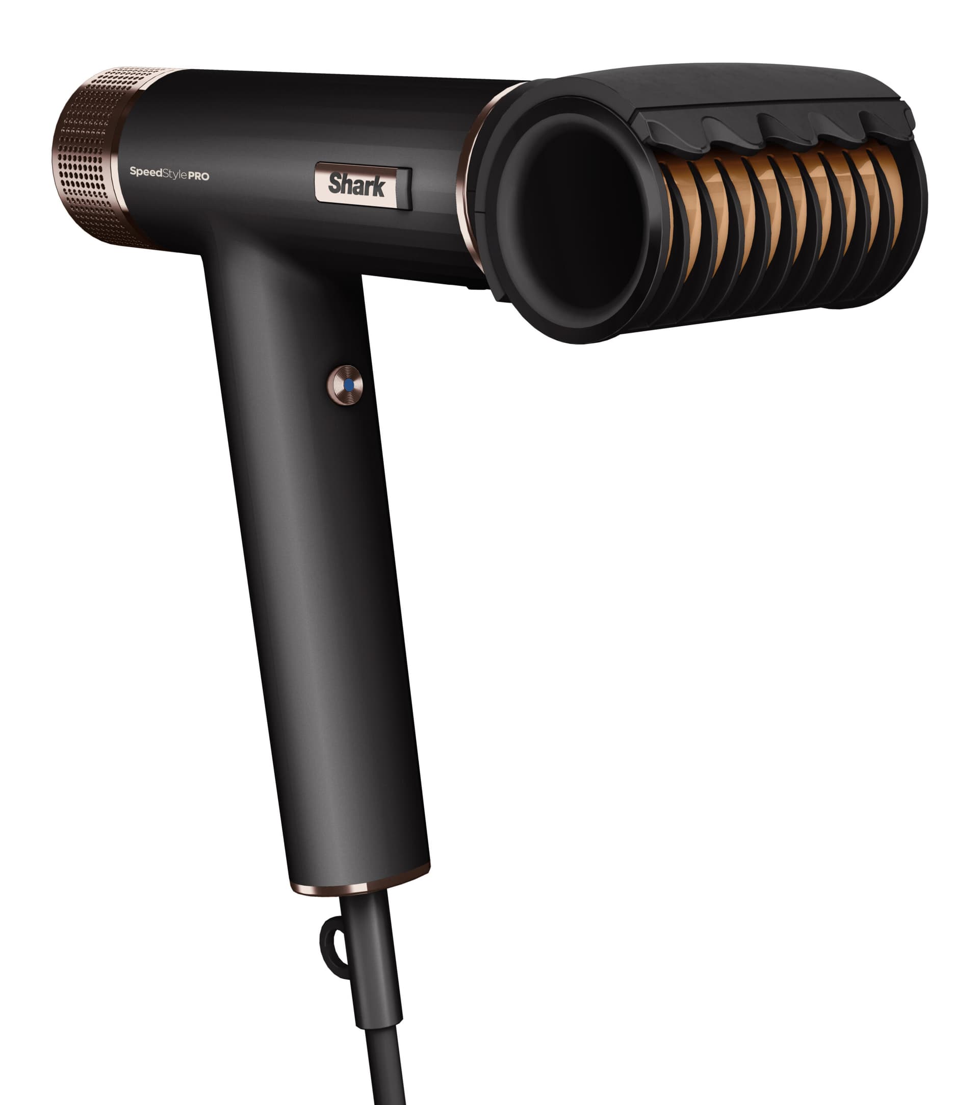 Uscator de par Shark SpeedStyle Pro HD752EU, 1750 W, 3 viteze, 3 setari temperatura, Ionizare (Negru) "HD752EU" — miniatură