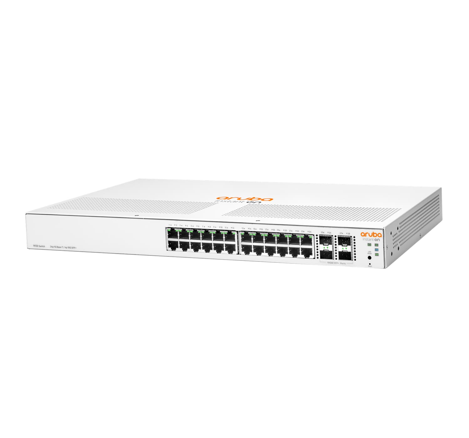 NET SWITCH 24PORT 1000M 4SFP+/ION 1930 JL682A ARUBA BY HPE "JL682A#ABB" — miniatură
