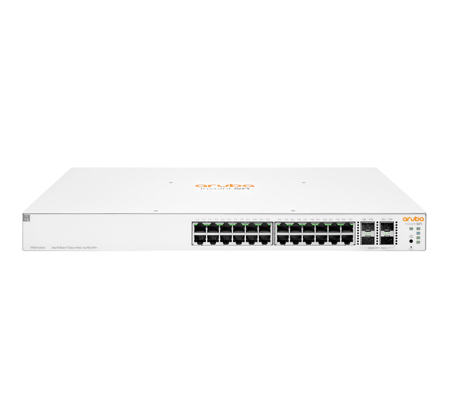 NET SWITCH 24PORT 1000M 4SFP+/370W JL684B#ABB ARUBA BY HPE "JL684B#ABB"