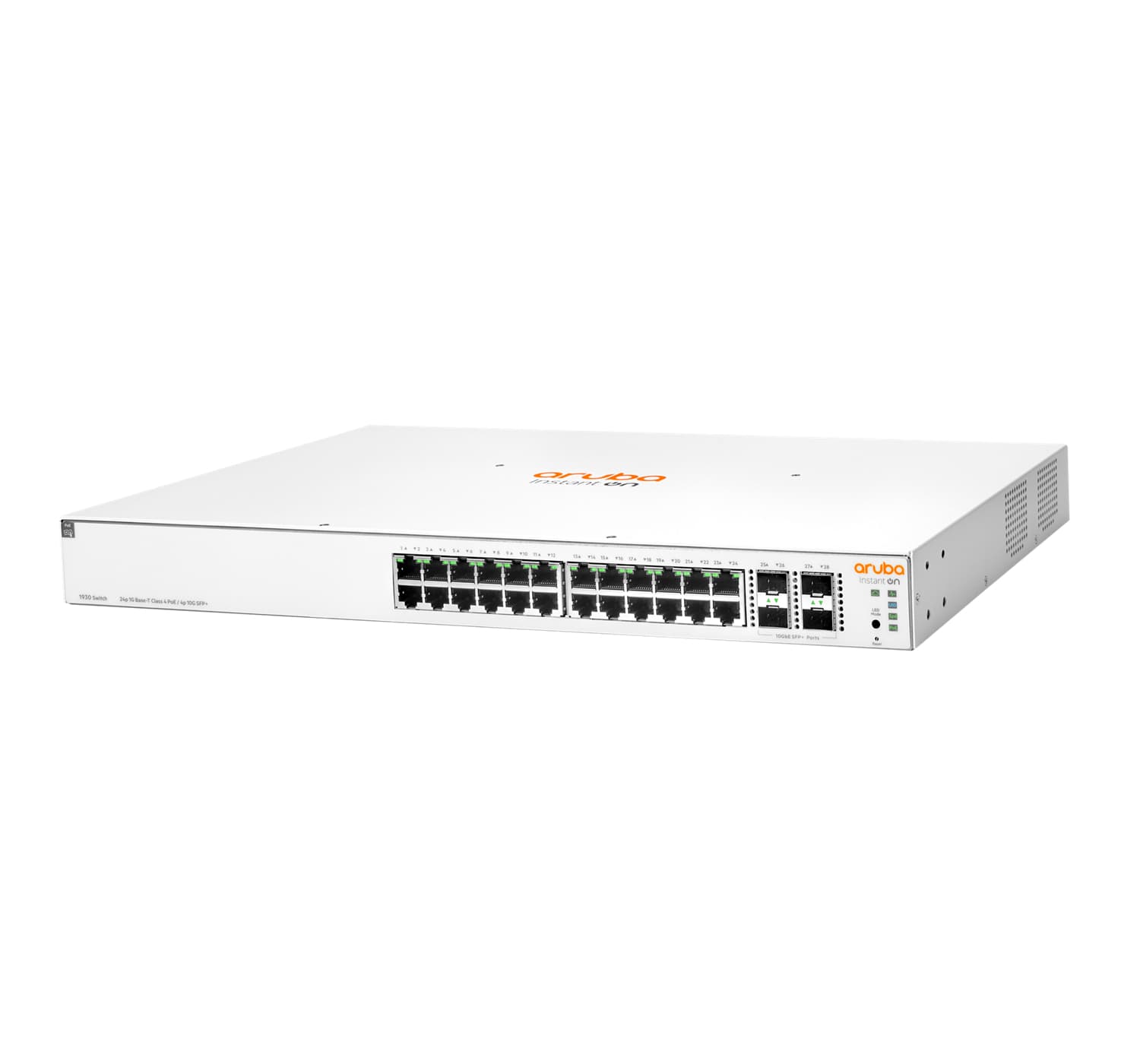 NET SWITCH 24PORT 1000M 4SFP+/370W JL684B#ABB ARUBA BY HPE "JL684B#ABB" — miniatură