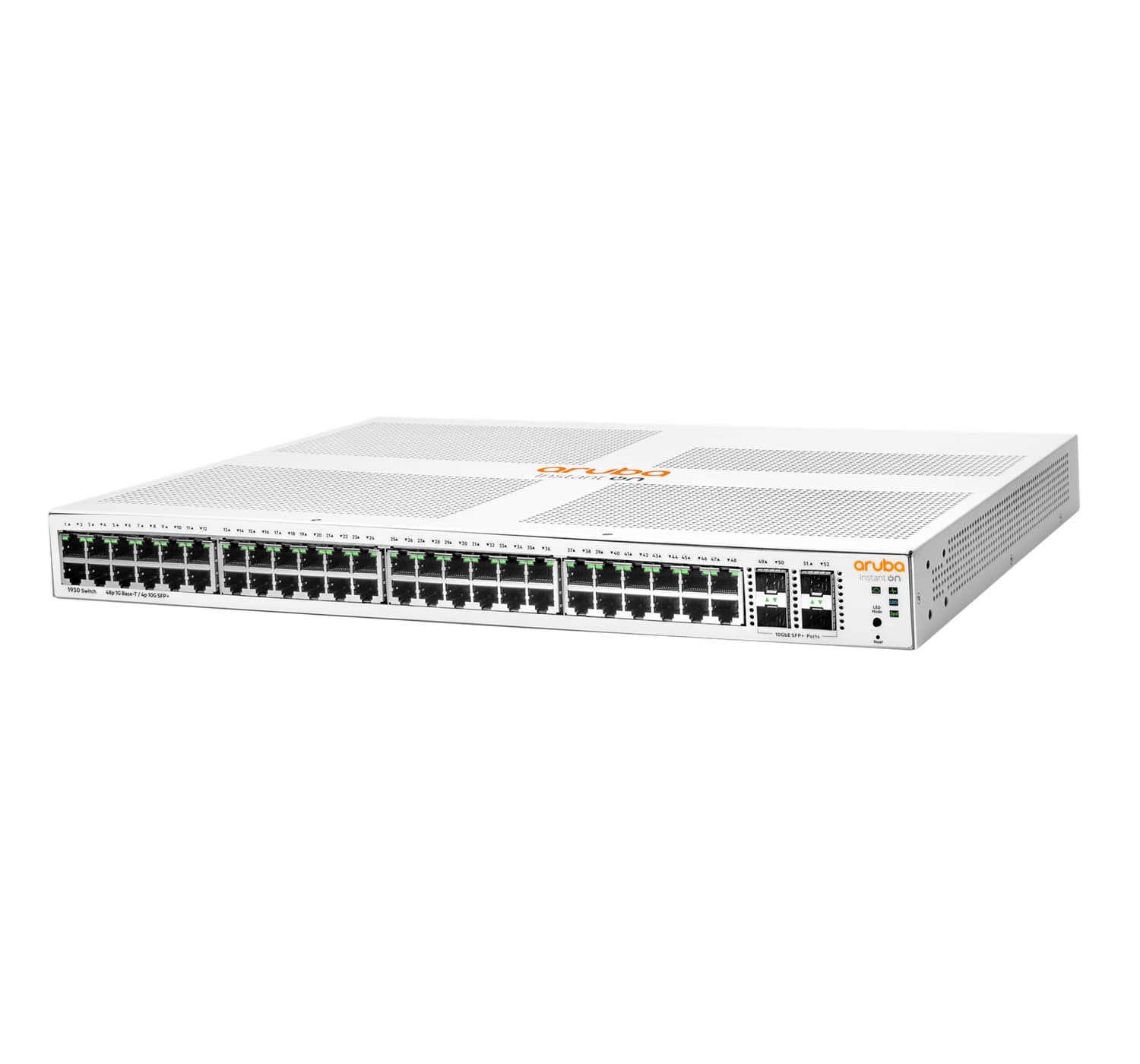 NET SWITCH 48PORT 1000M 4SFP+/ION 1930 JL685A ARUBA BY HPE "JL685A#ABB" — miniatură