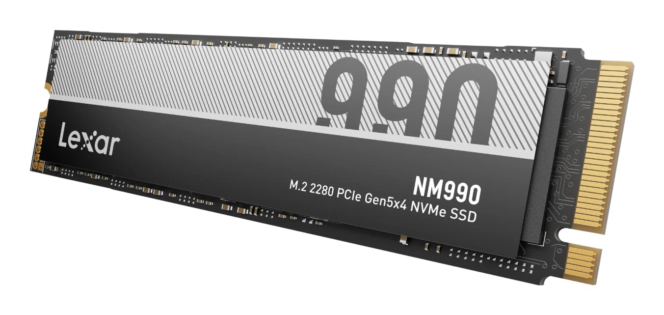 NM990 1TB PCI Express 5.0 x4 M.2 2280 "LNM990X001T-RNNNG" — miniatură