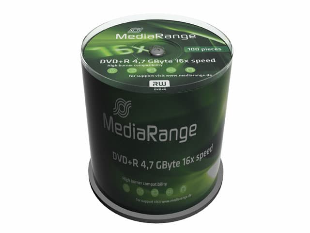 DVD+R 16x CB 4,7GB MediaR 100 pieces "MR443"