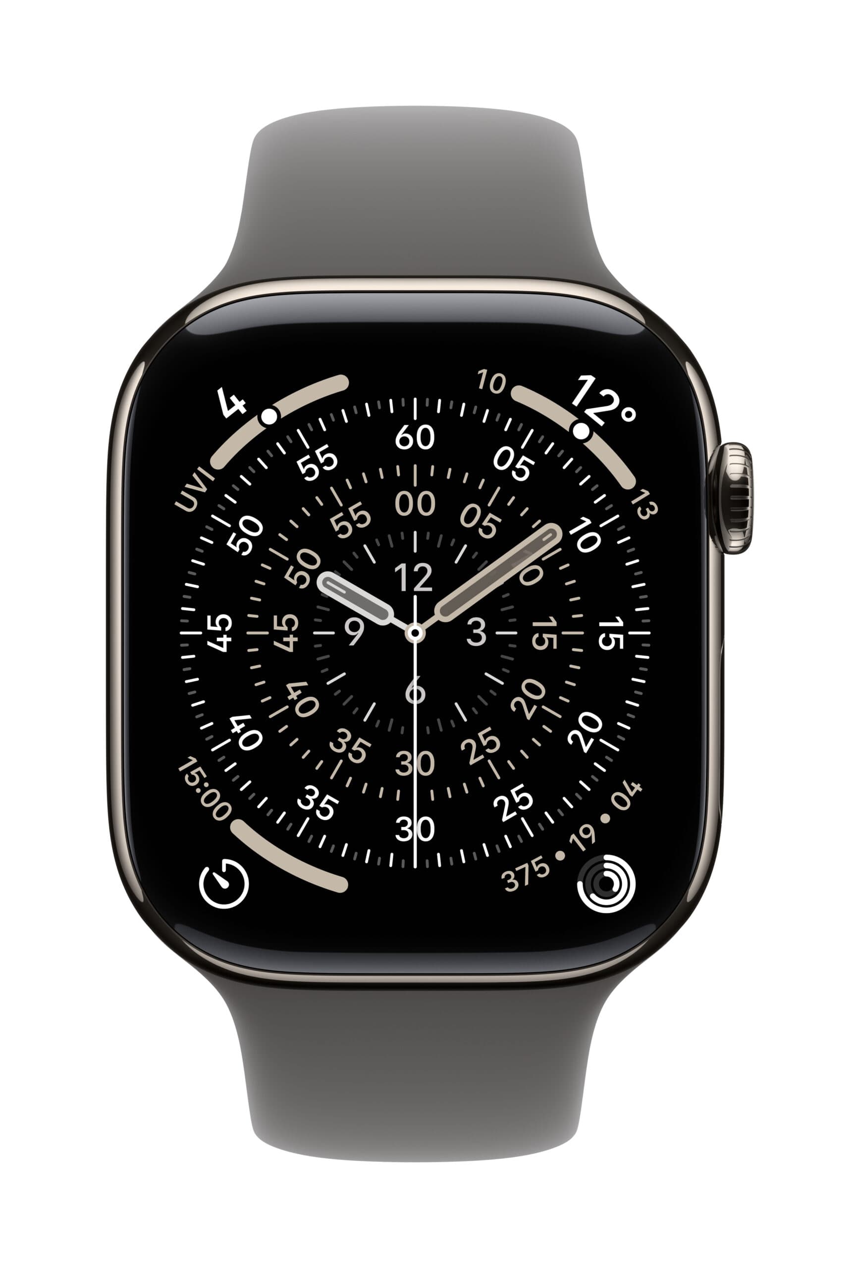 AW BAND 46MM SPORT STONE GRAY M/L "MXLY3ZM/A"