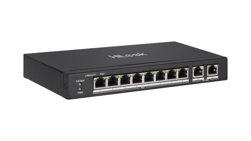 Switch PoE cu 8 porturi HikVision HiLook NS-0310P-60, 10/100 Mbps, 5.6 Gbps, 4.1664 Mpps, MAC 16K "NS-0310P-60"