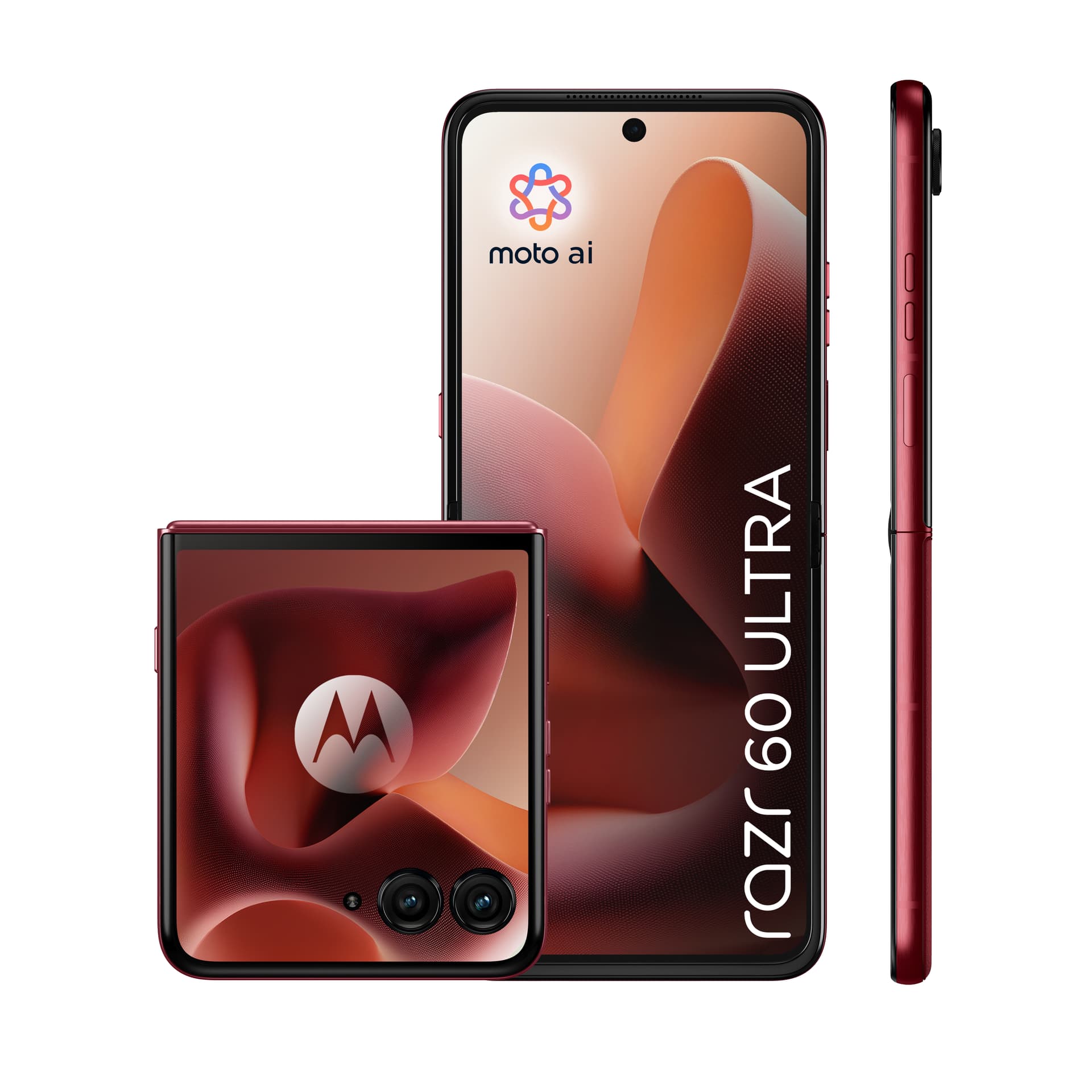 Smartphone Razr 60 Ultra 512GB 16GB RAM 5G Dual SIM Rio Red "PB8R0008PL" — miniatură