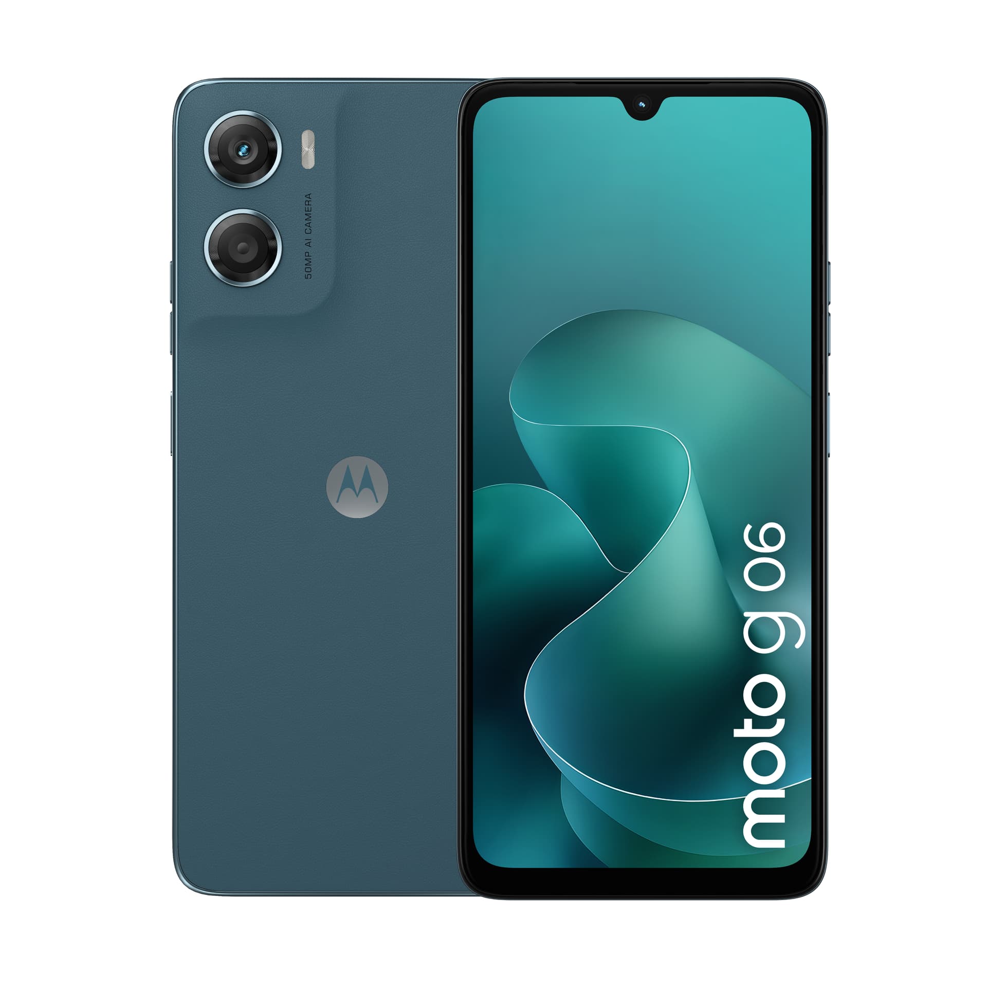 Smartphone Moto G06 64GB 4GB RAM Dual SIM Tapestry Blue "PB980026IT" — miniatură