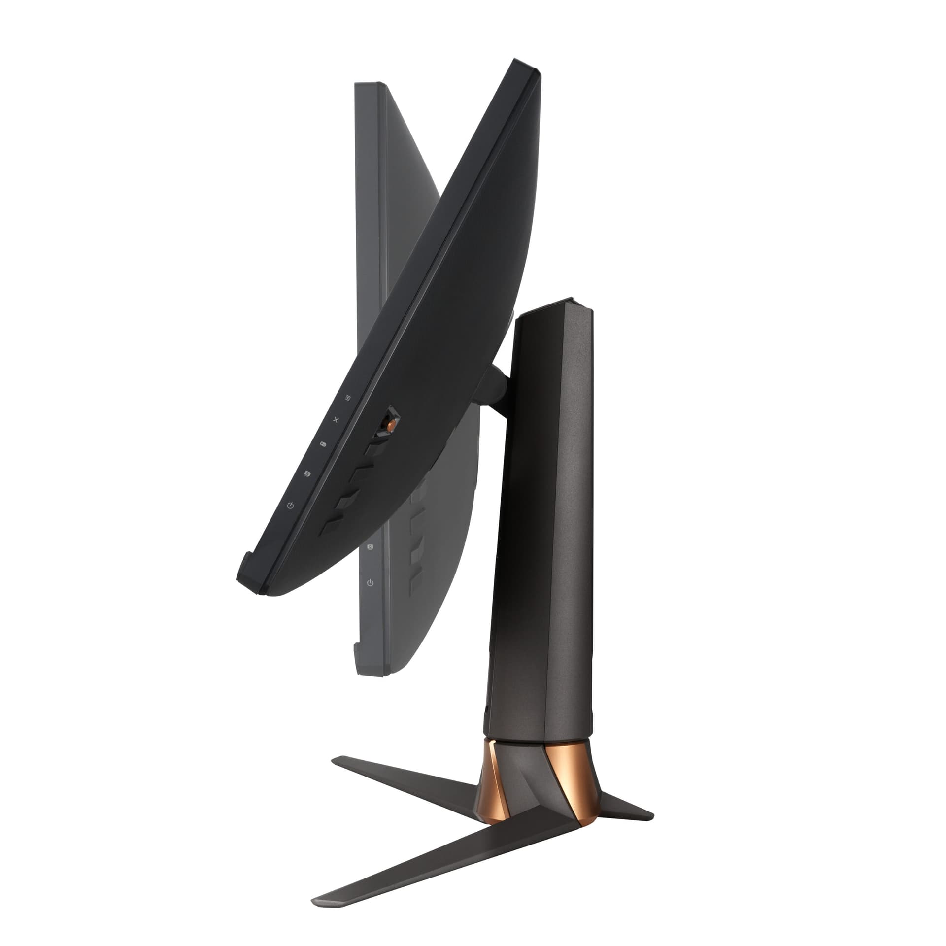 Monitor Gaming Fast IPS LED ASUS ROG Swift 27" PG27UQR, UHD (3840 x 2160), HDMI, DisplayPort, Pivot, 160 Hz, 1 ms (Negru) "PG27UQR" — miniatură