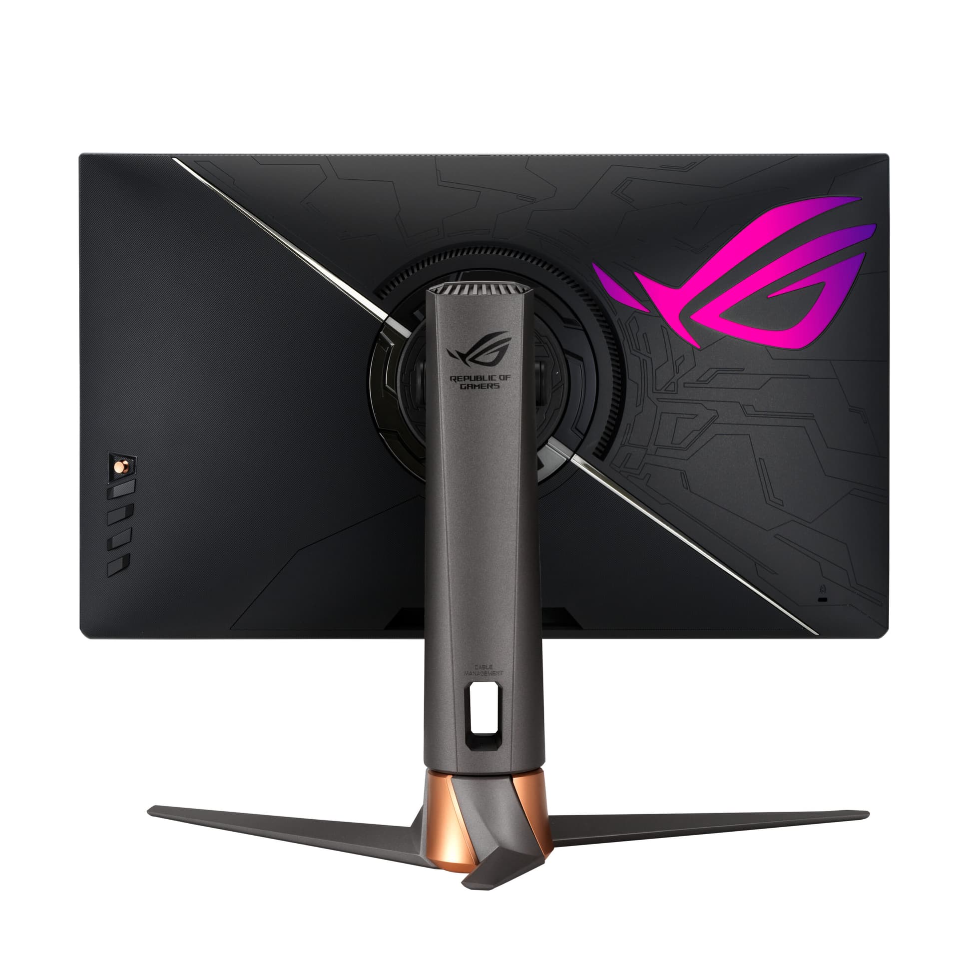 Monitor Gaming Fast IPS LED ASUS ROG Swift 27" PG27UQR, UHD (3840 x 2160), HDMI, DisplayPort, Pivot, 160 Hz, 1 ms (Negru) "PG27UQR" — miniatură