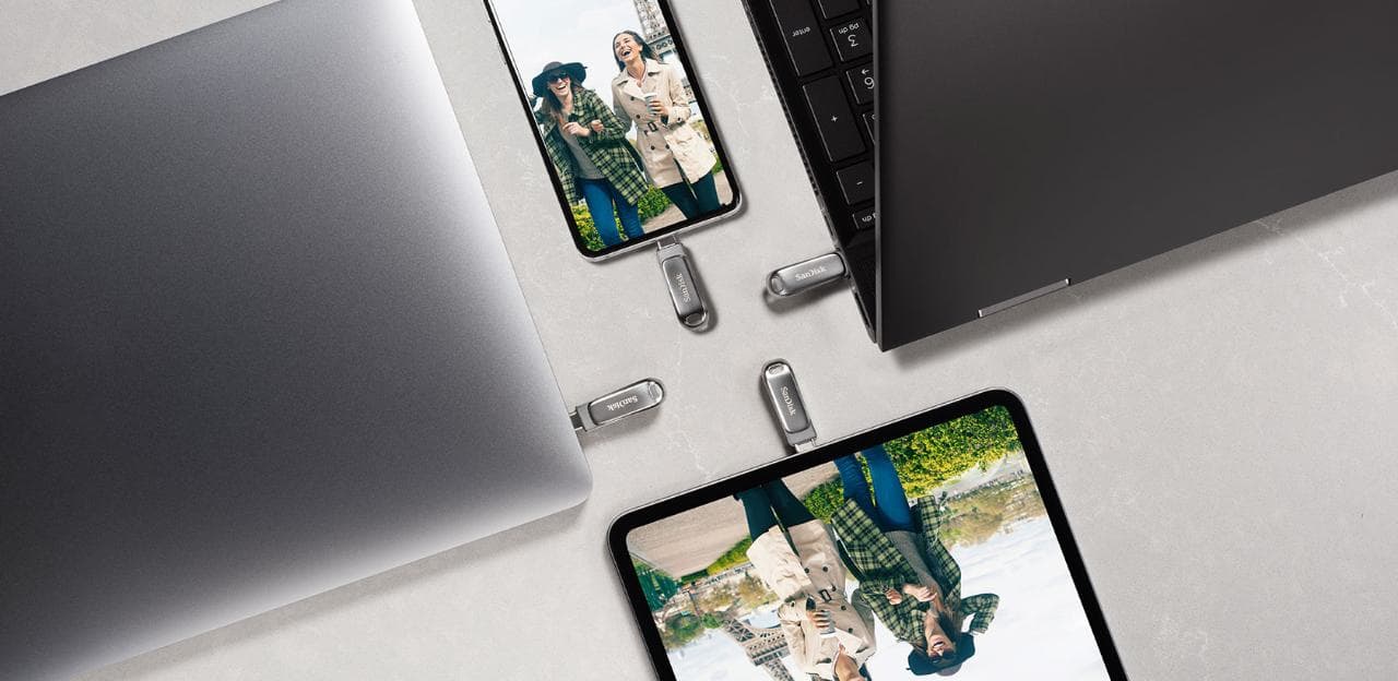 Memorie USB Ultra Dual Drive Luxe U3 32GB USB 3.1/USB Type-C "SDDDC4-032G-G46" — miniatură