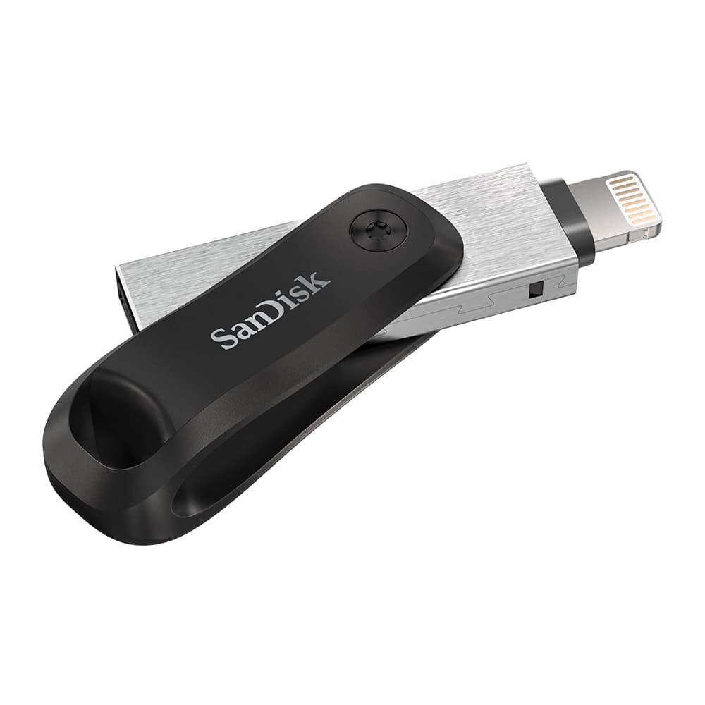 Memorie USB USB flash drive SanDisk iXpand GO SDIX60N-128G-GN6NE (128GB; Lightning, USB 3.0; silver color) "SDIX60N-128G-GN6NE" — miniatură