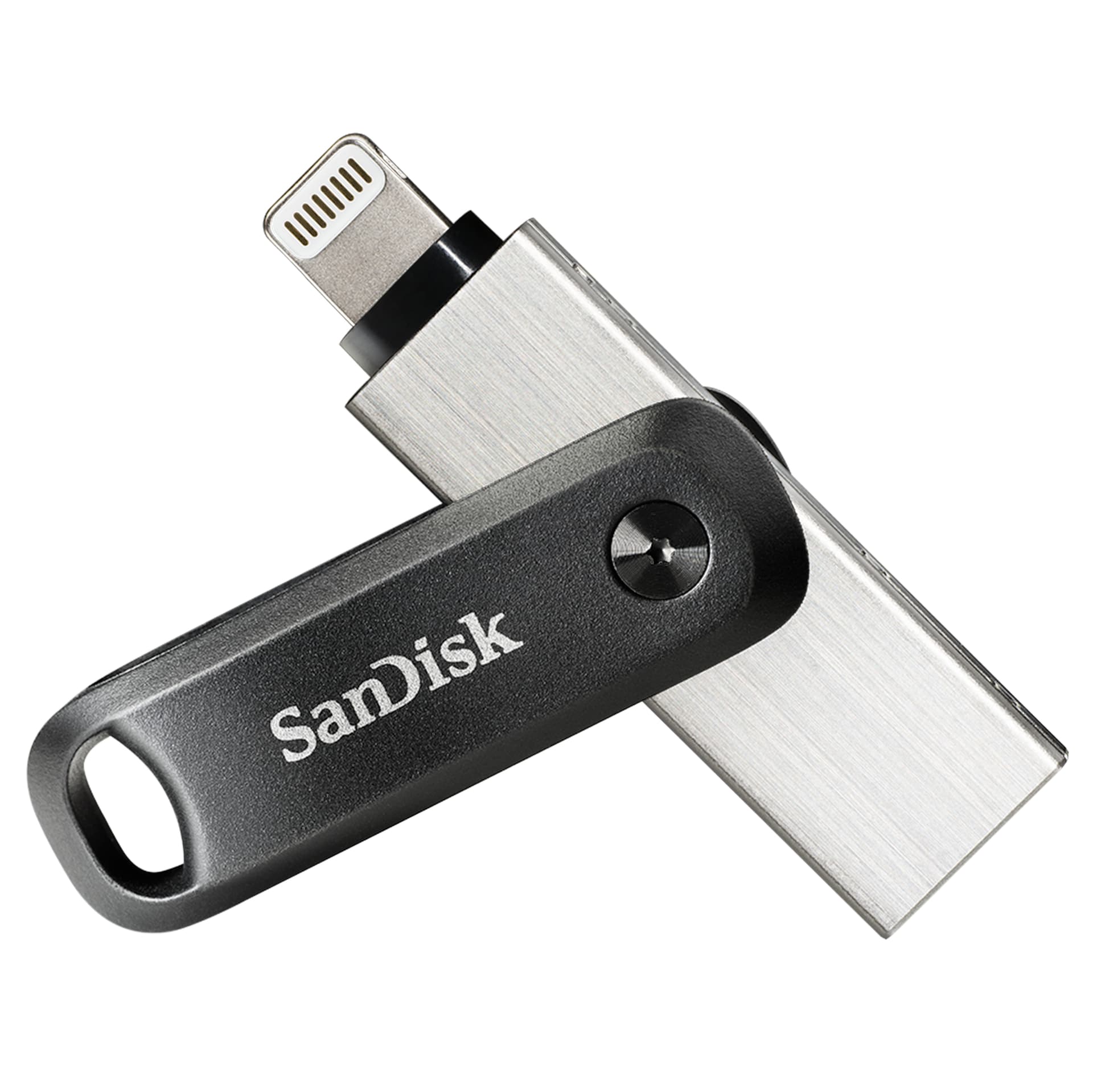 Memorie USB USB flash drive SanDisk iXpand GO SDIX60N-128G-GN6NE (128GB; Lightning, USB 3.0; silver color) "SDIX60N-128G-GN6NE"