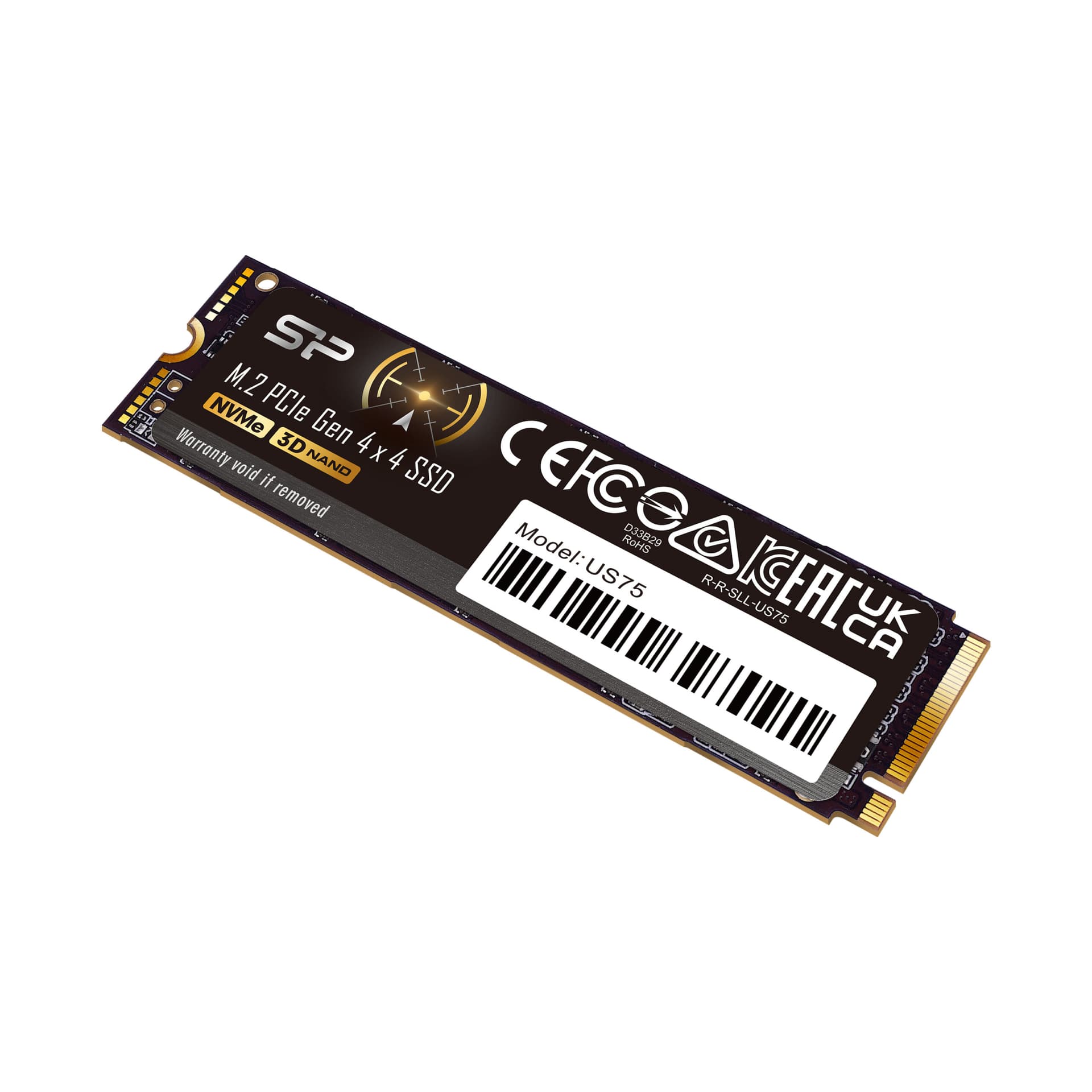 US75 1TB PCI Express 4.0 x4 M.2 2280 "SP01KGBP44US7505" — miniatură