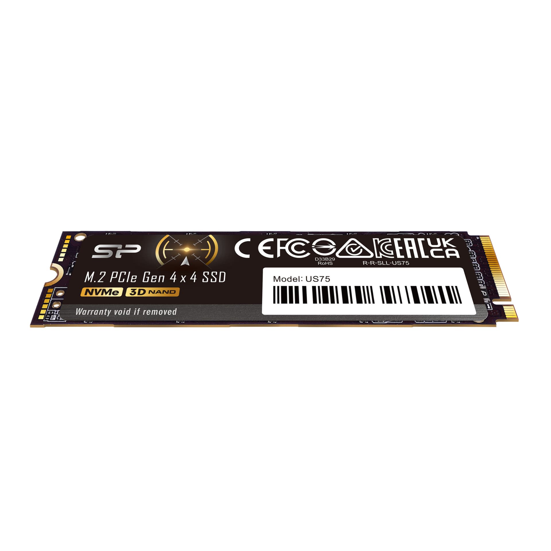 US75 1TB PCI Express 4.0 x4 M.2 2280 "SP01KGBP44US7505" — miniatură
