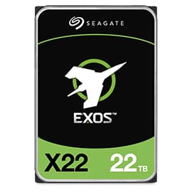 HDD Seagate Exos X22 22TB HDD Hard Disk 3.5" SATA III 7200rpm cu 512MB Cache pentru Server "ST22000NM002E"