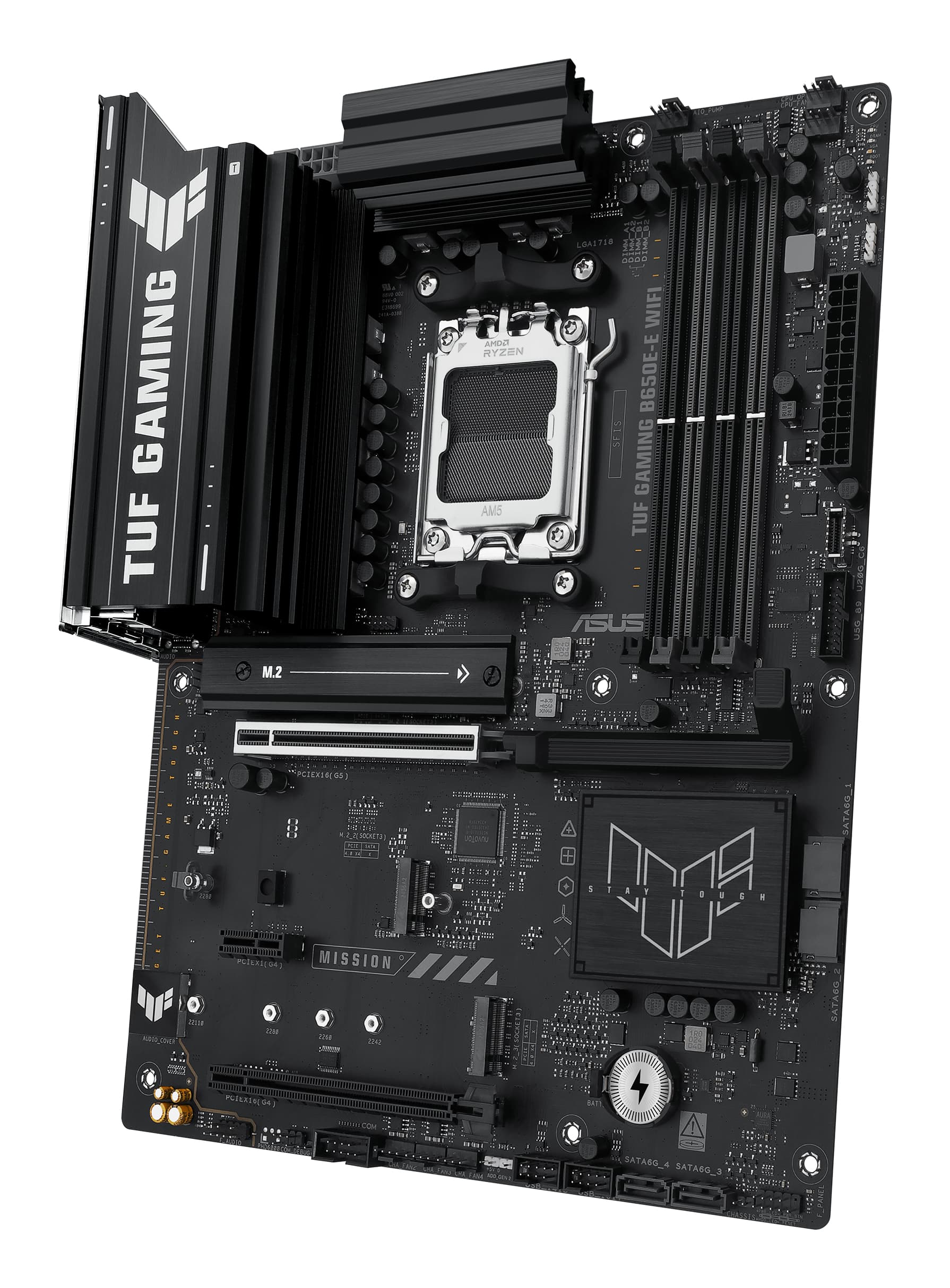 Placa de baza ASUS TUF GAMING B650E-E WIFI, AM5, AMD B650, ATX "TUF GAMING B650E-E WIFI" — miniatură
