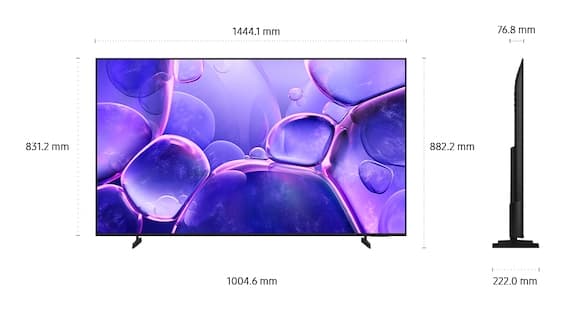 Smart TV SAMSUNG LED ue50u8092fu, 138 cm, 4K, 2025 "UE50U8092FU" — miniatură
