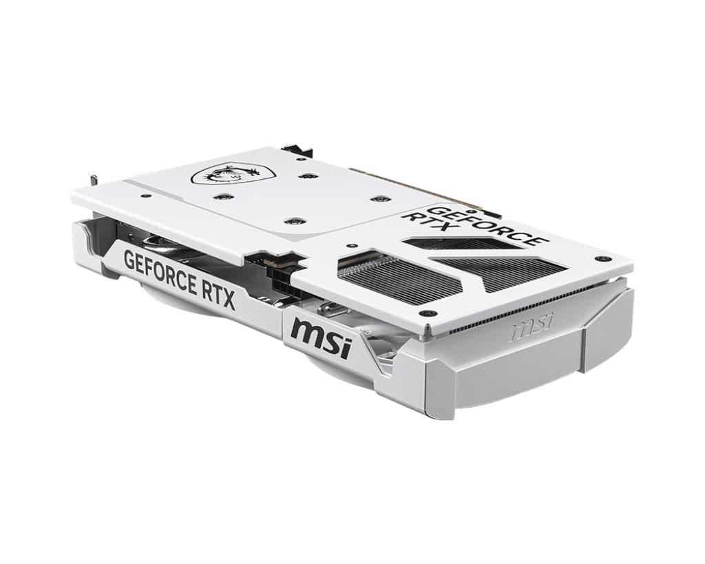 Placa video GeForce RTX 5060 Ti VENTUS 2X OC PLUS WHITE 16GB GDDR7 128-bit DLSS 4.0 "V535-002R" — miniatură
