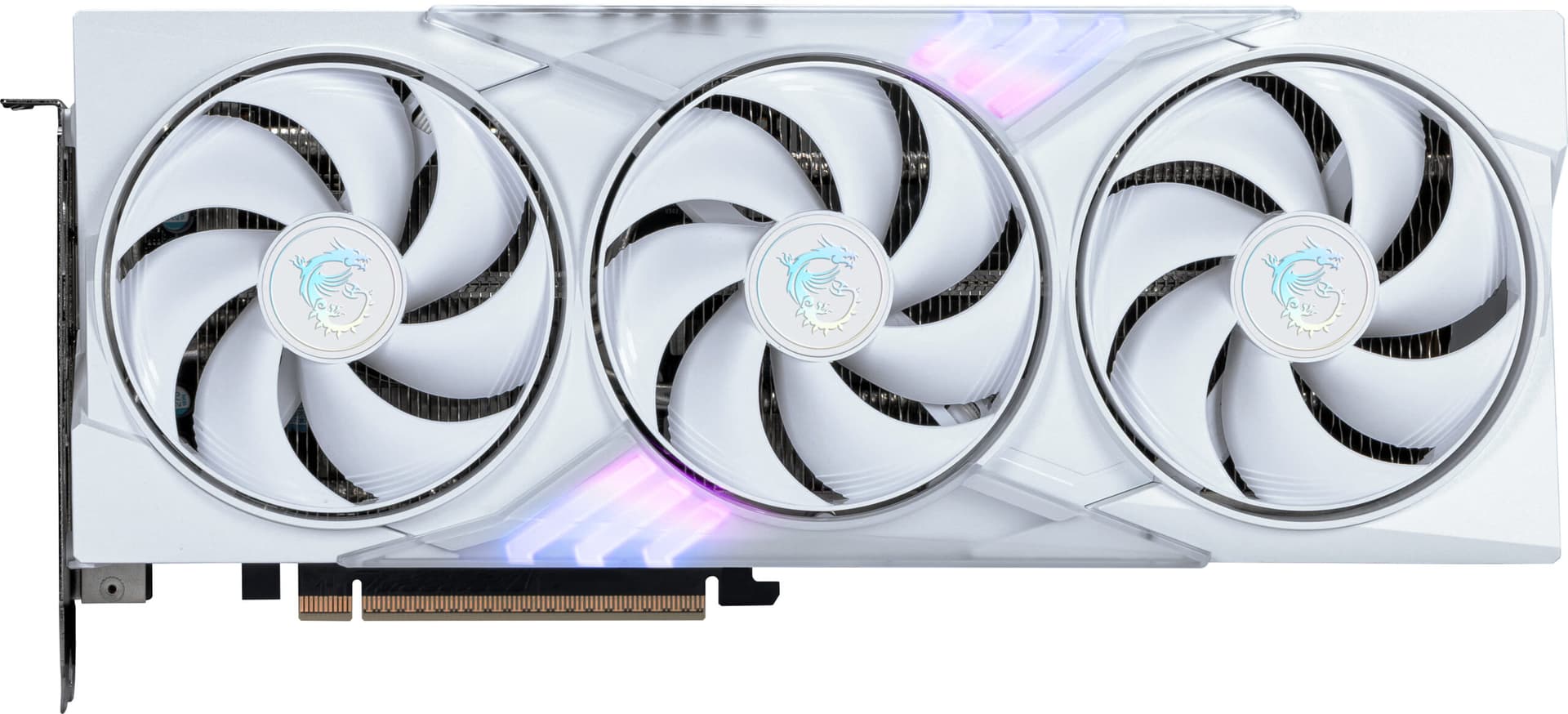 Placa video nVidia GeForce RTX 5060 Ti GAMING TRIO OC WHITE 16GB GDDR7 128 bit "V535-025R" — miniatură
