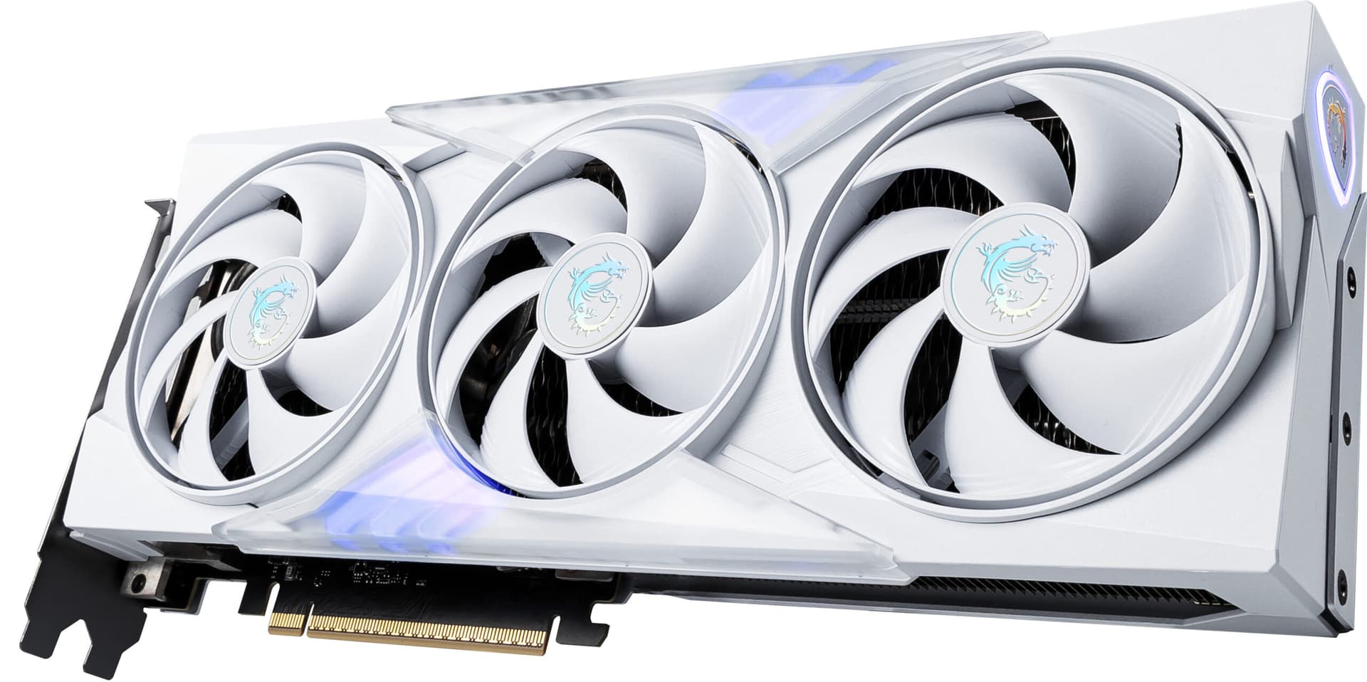 Placa video nVidia GeForce RTX 5060 Ti GAMING TRIO OC WHITE 16GB GDDR7 128 bit "V535-025R" — miniatură
