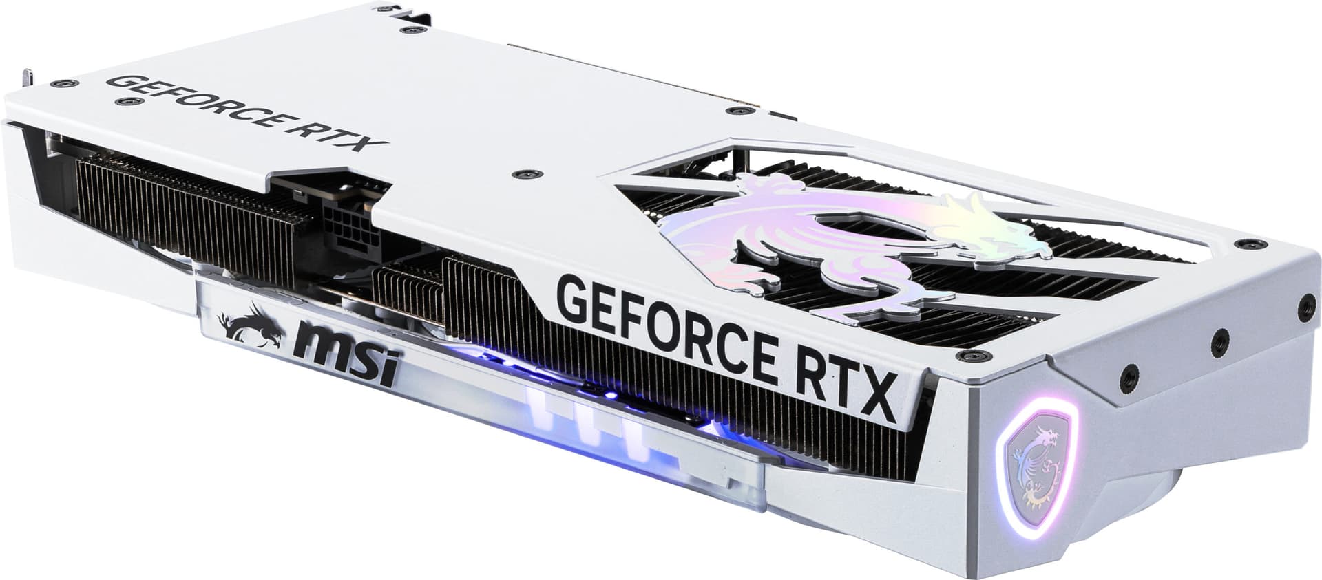 Placa video nVidia GeForce RTX 5060 Ti GAMING TRIO OC WHITE 16GB GDDR7 128 bit "V535-025R" — miniatură
