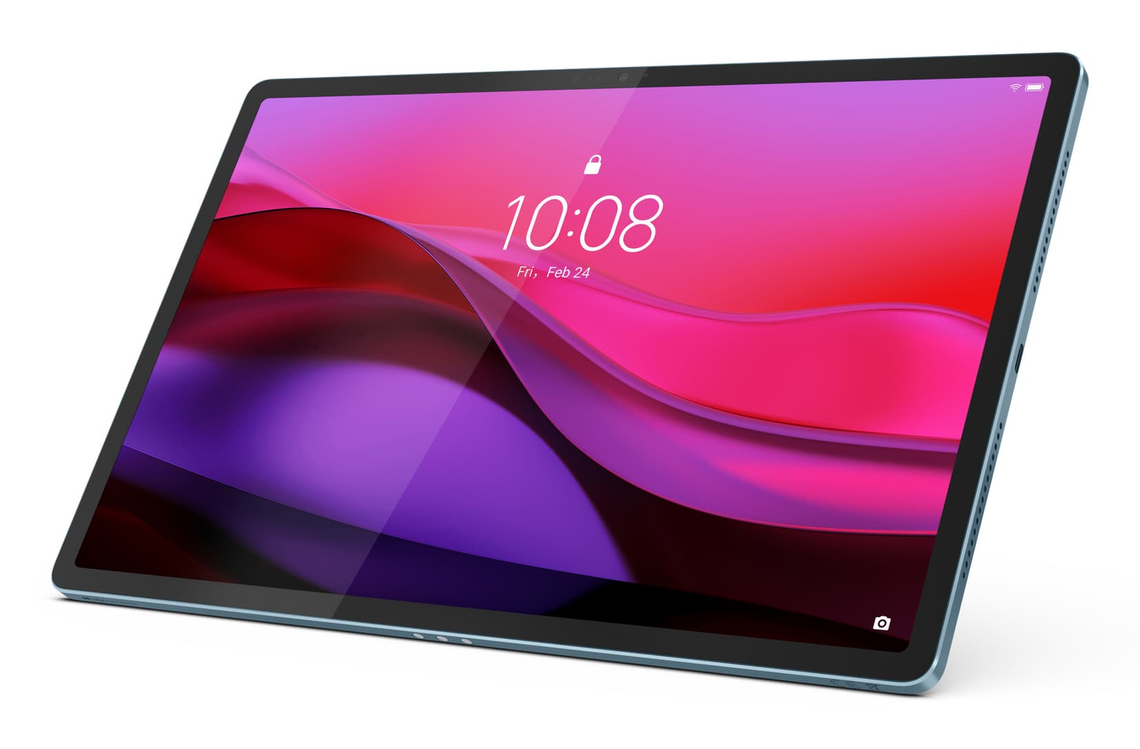 Tableta Lenovo Yoga Tab Plus, Procesor Qualcomm Snapdragon 8 Gen 3, Ecran 3K 12.7", 16GB RAM, 256GB Flash, Wi-Fi, Bluetooth, Tab Pen Pro + Lenovo 2-in-1 Keyboard Pack (Albastru) "ZAEG0022PL" — miniatură
