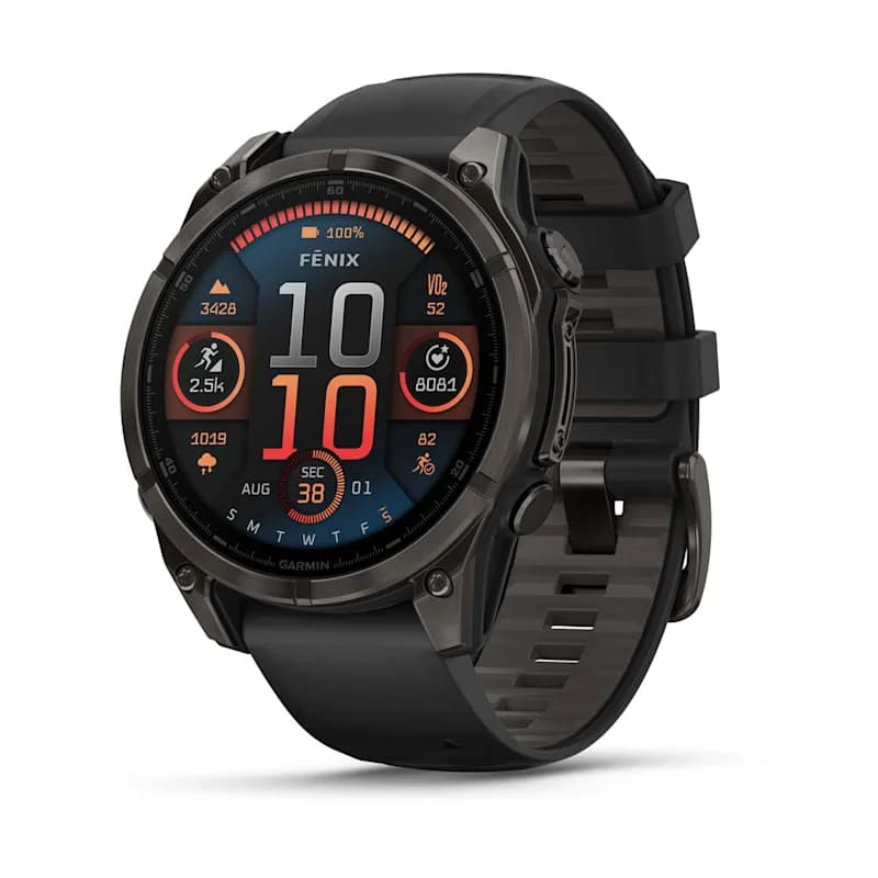Smartwatch Garmin fenix 8, 47mm, Ecran AMOLED 1.4", Bluetooth®, ANT+®, Wi-Fi®, 32GB Flash, 10 ATM (Negru) "010-02904-21"
