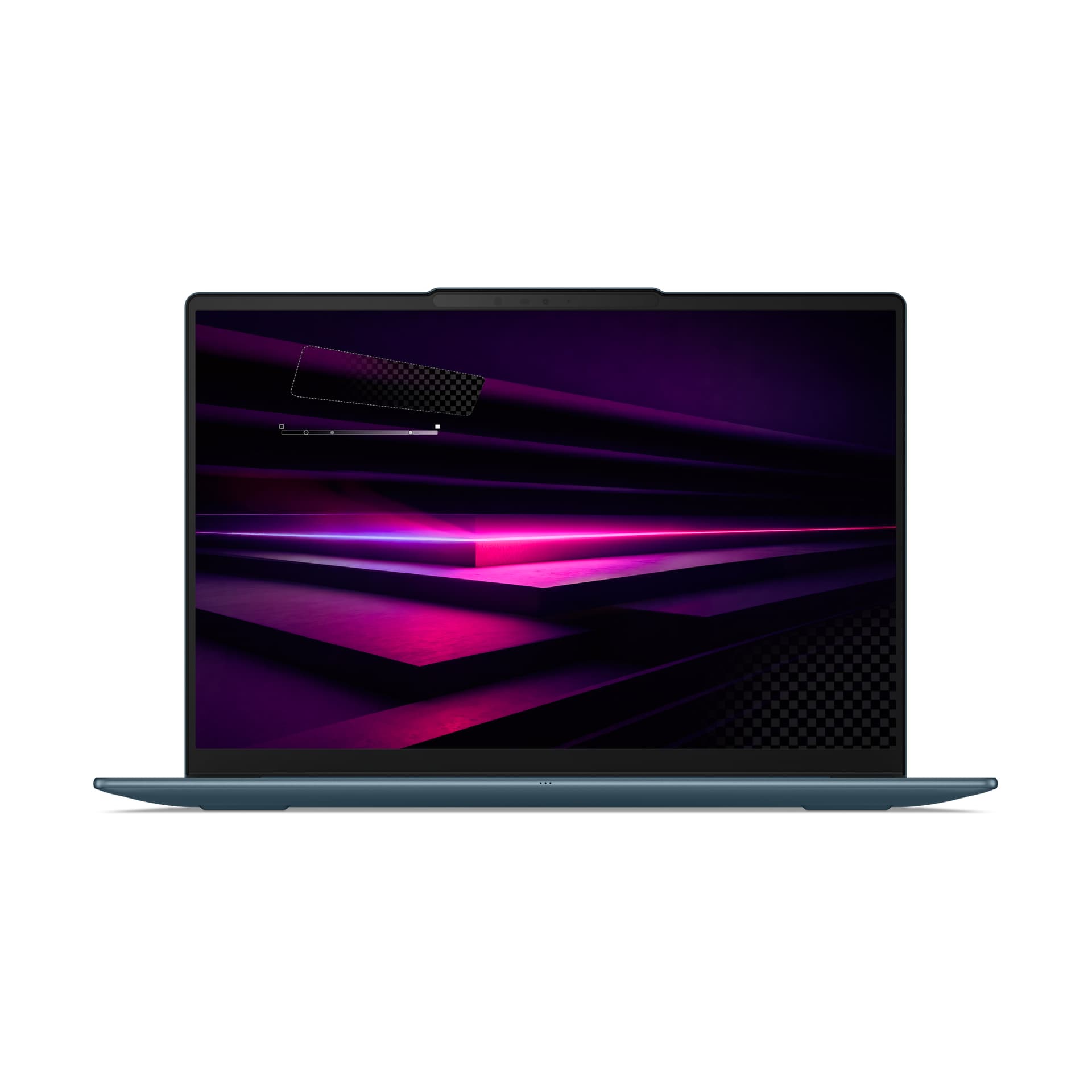 14 Yoga Slim 7 14AGP11, 2.8K OLED 120Hz, Procesor AMD RyzenTM AI 7 445, 32GB LPDDR5X, 1TB SSD, AMD Radeon 840M, Win 11 Home, Tidal Teal, 3Yr Onsite Premium Care "83QS002PRM" — miniatură