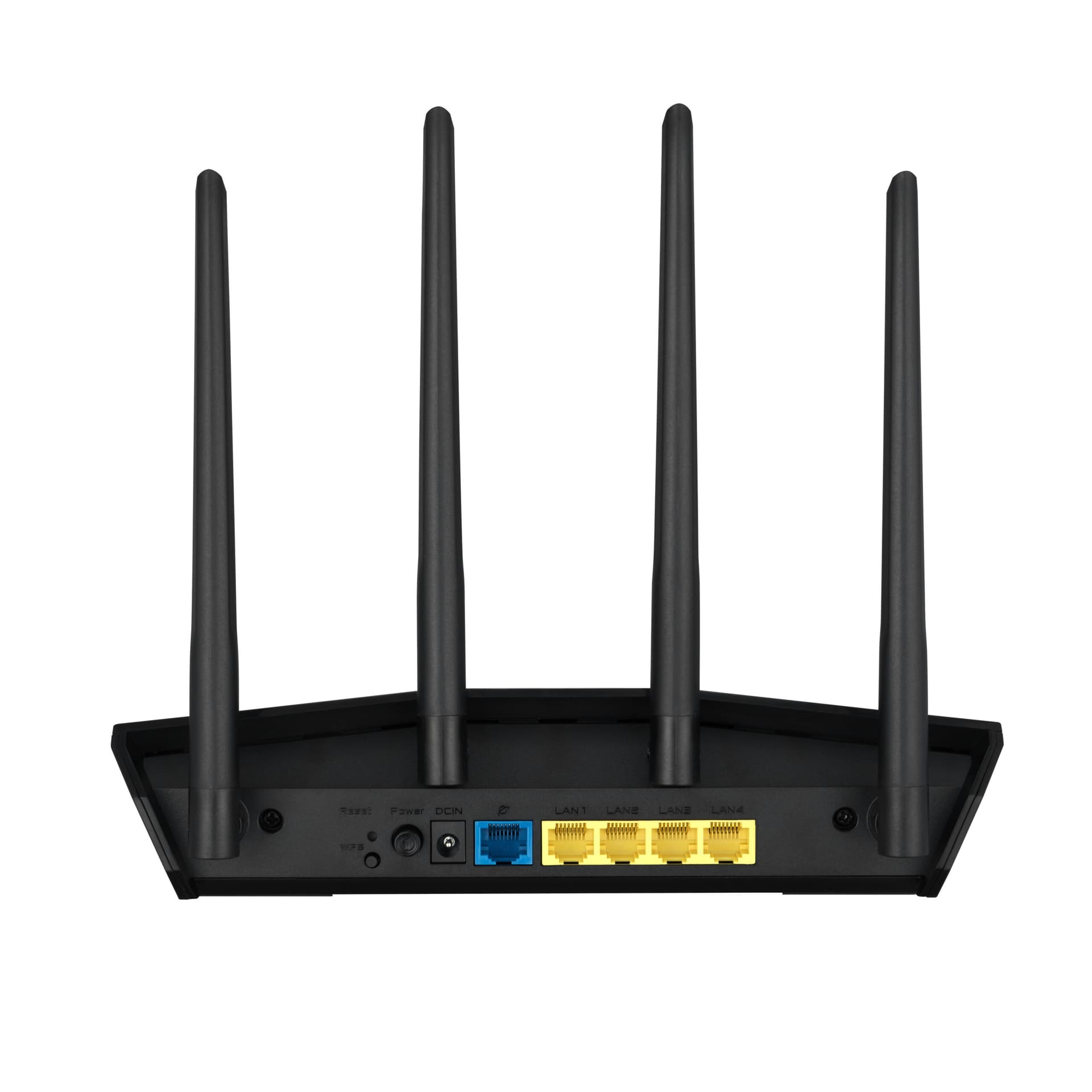 Router wireless Asus RT-AX57 Wireless AX3000 Dual Band WiFi 6, ETHERNET LAN (RJ-45) PORTS 5, Router External antenna x 4, 802.11 a/b/g/n/ac/ax "90IG06Z0-MO3C00" — miniatură