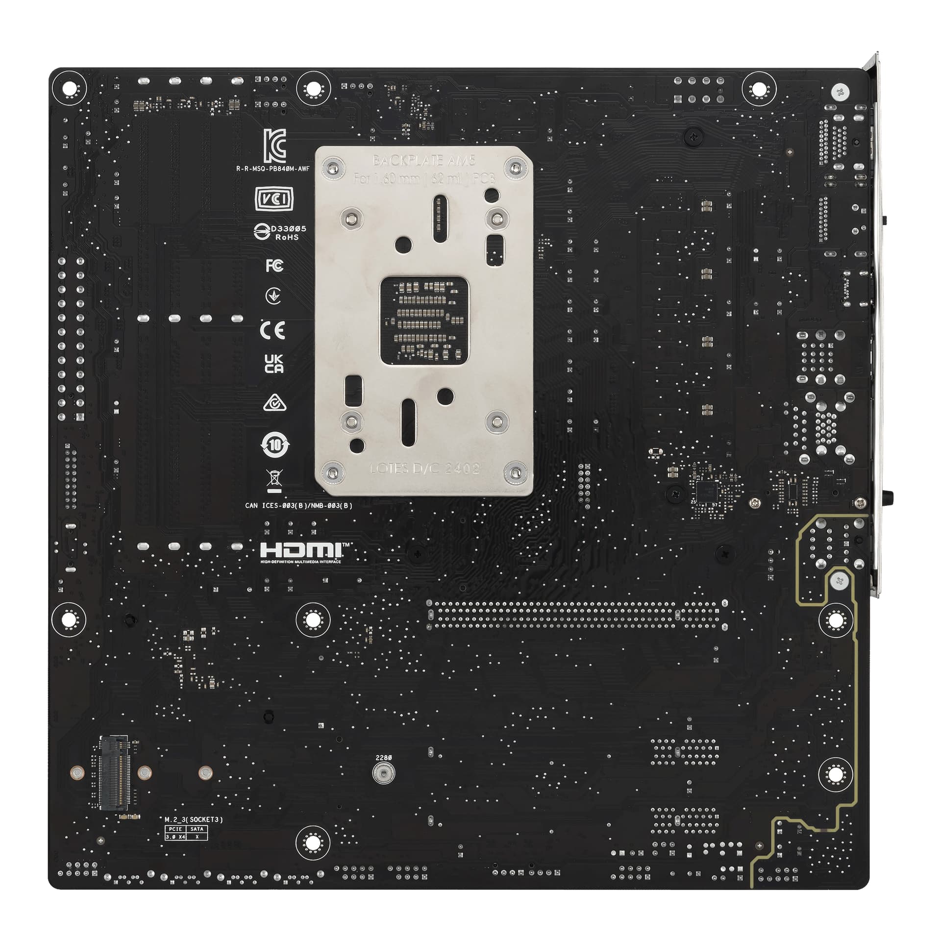Placa de baza PRIME B840M-A WIFI, AMD B840, Socket AM5, mATX "90MB1J20-M0EAY0" — miniatură