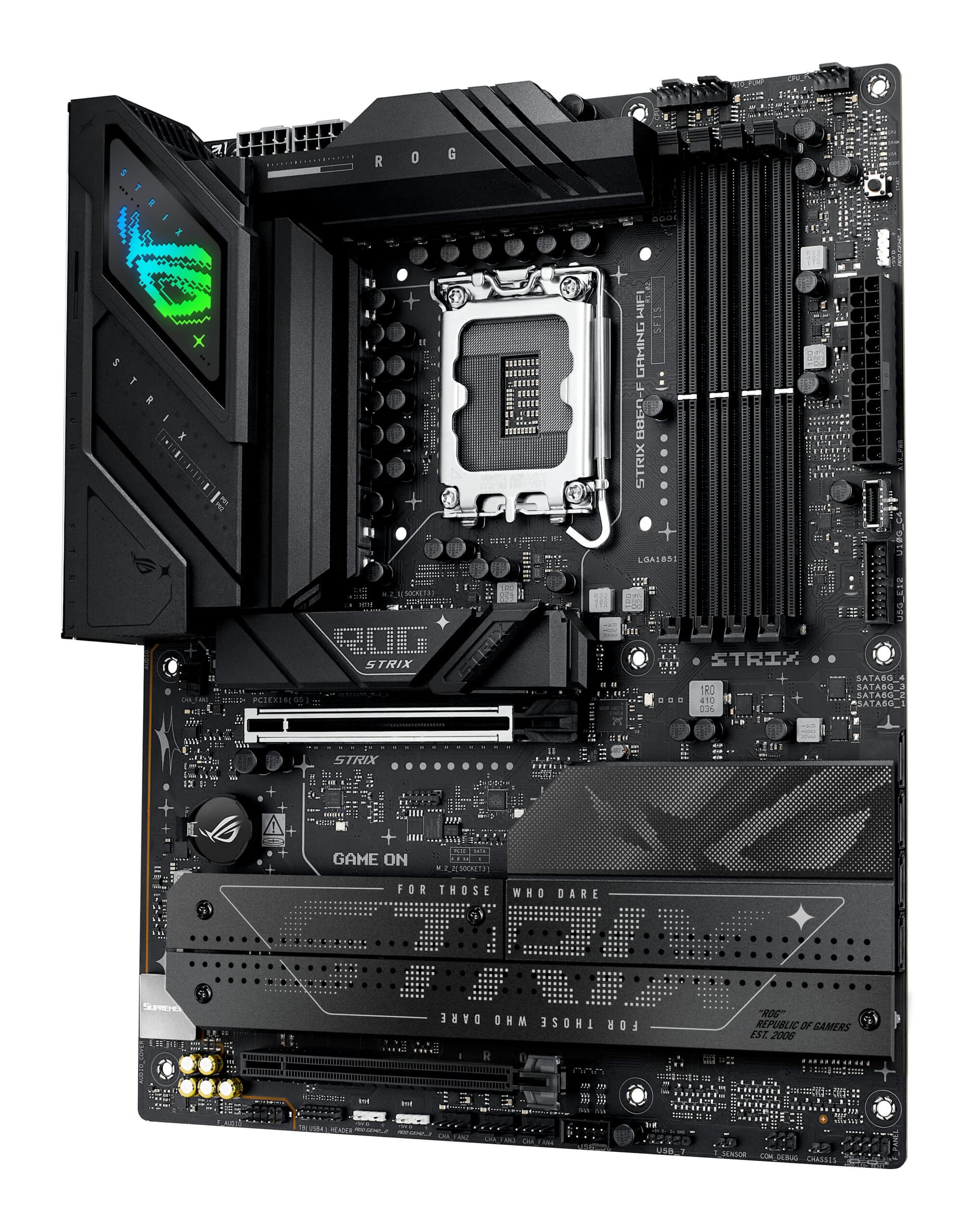 Placa de baza ROG STRIX B860-F GAMING WIFI, Intel B860, Socket 1851, ATX "90MB1JG0-M0EAY0" — miniatură