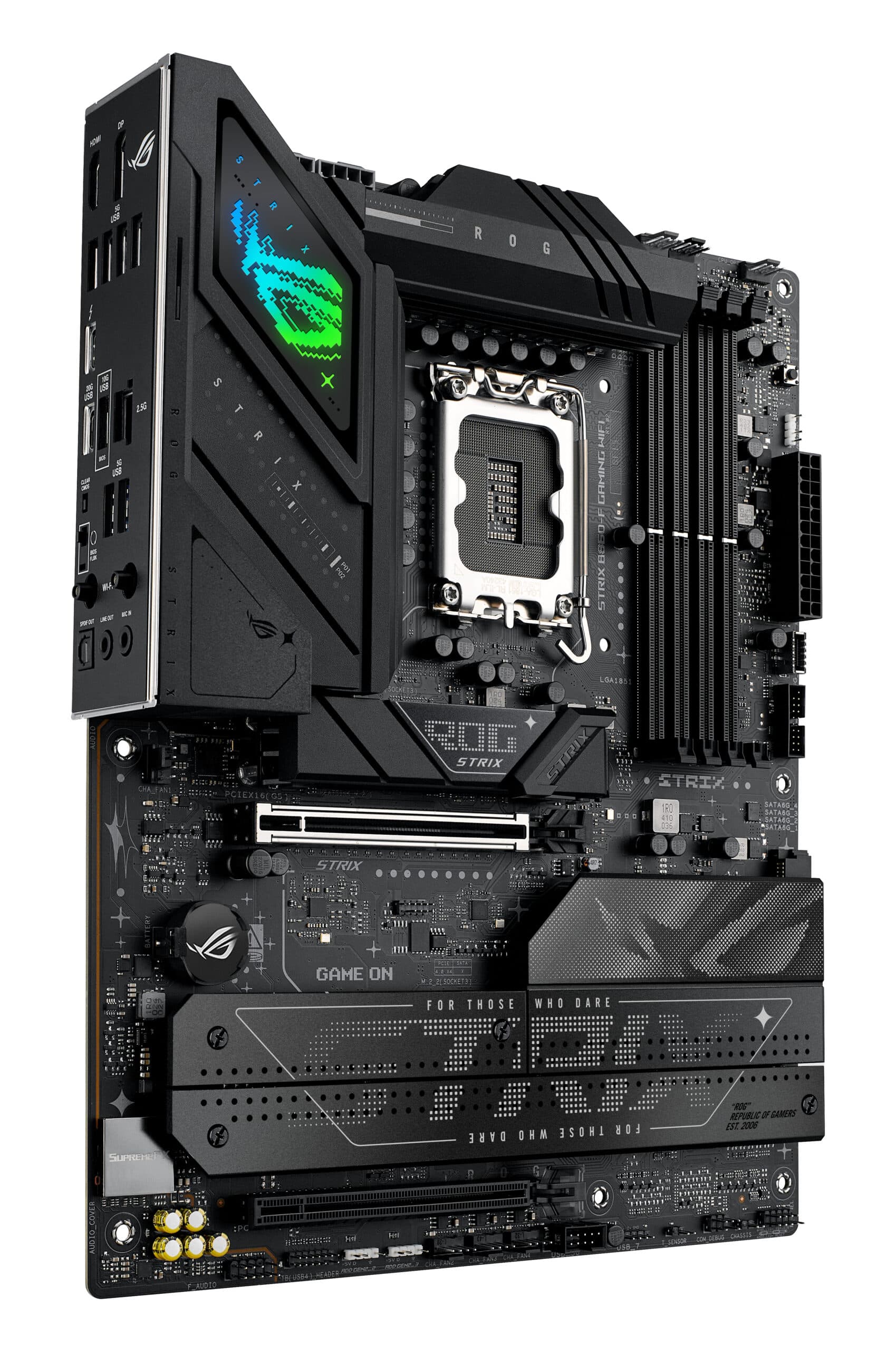 Placa de baza ROG STRIX B860-F GAMING WIFI, Intel B860, Socket 1851, ATX "90MB1JG0-M0EAY0" — miniatură