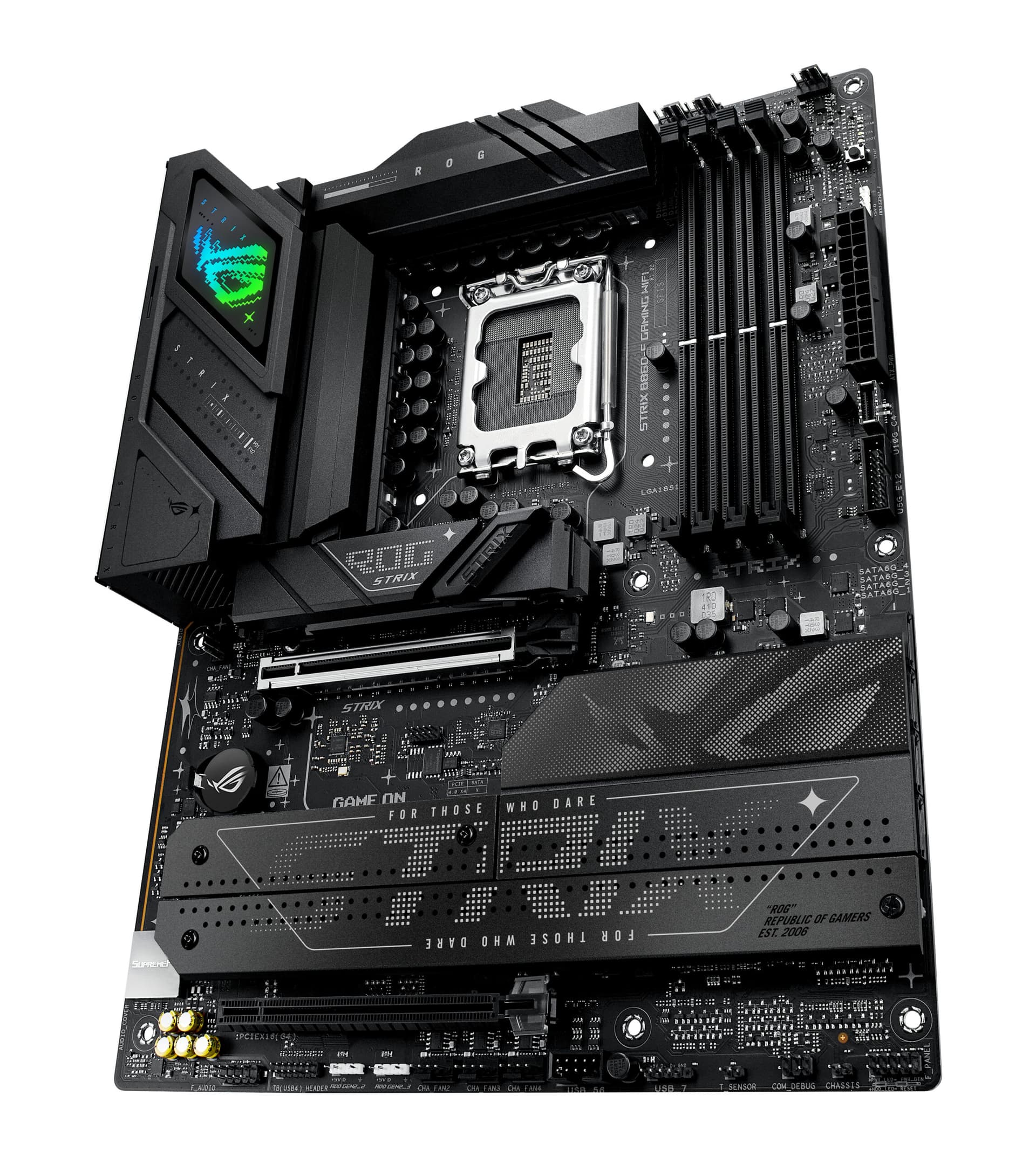 Placa de baza ROG STRIX B860-F GAMING WIFI, Intel B860, Socket 1851, ATX "90MB1JG0-M0EAY0" — miniatură