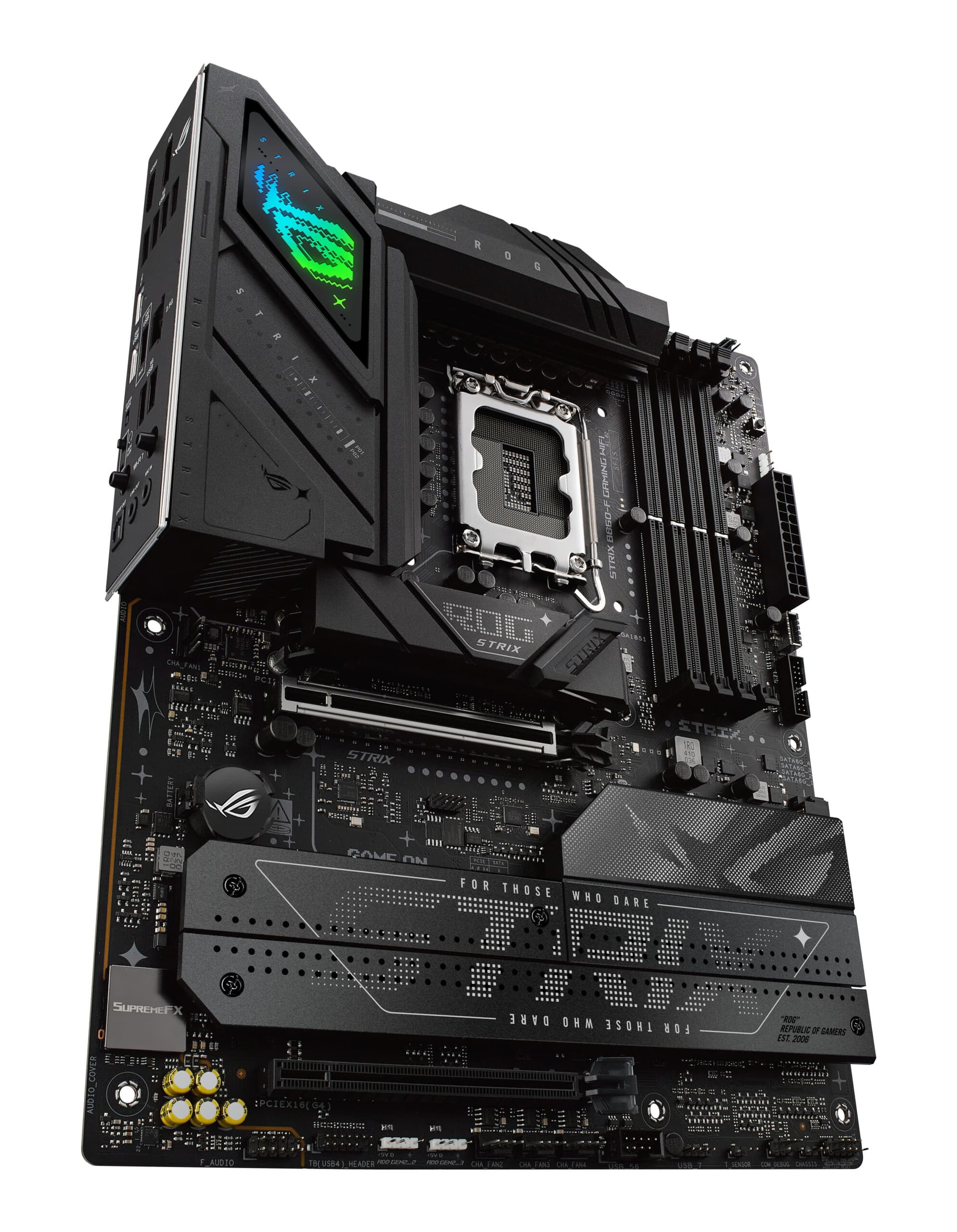 Placa de baza ROG STRIX B860-F GAMING WIFI, Intel B860, Socket 1851, ATX "90MB1JG0-M0EAY0" — miniatură
