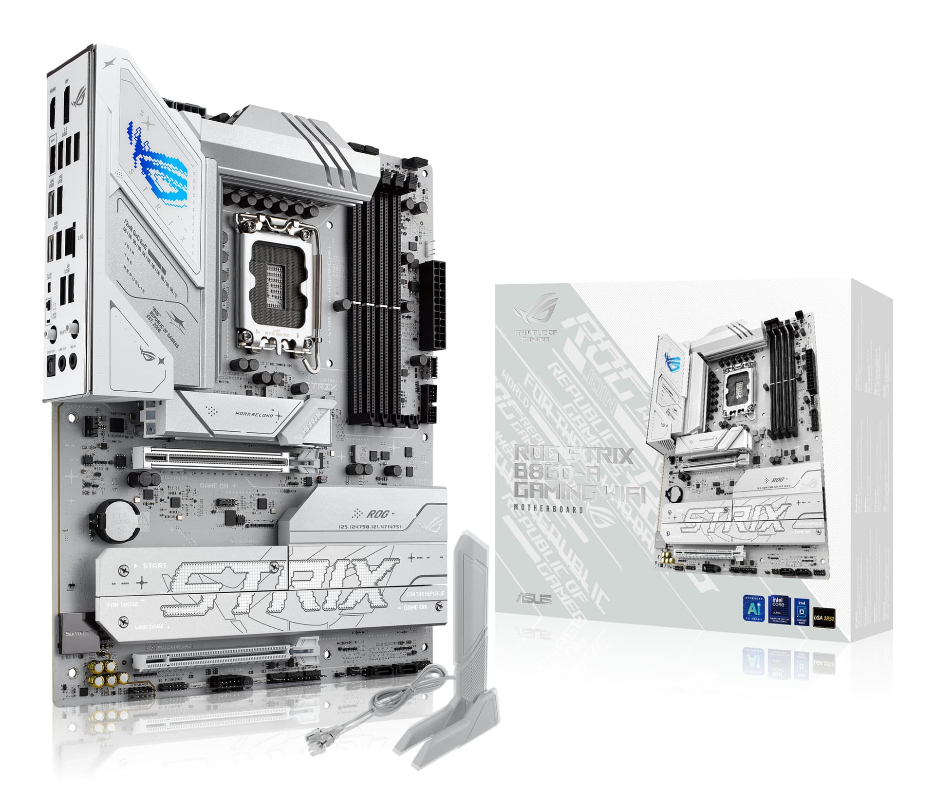 Placa de baza ROG STRIX B860-A GAMING WIFI, Intel B860, Socket 1851, ATX "90MB1JI0-M0EAY0"