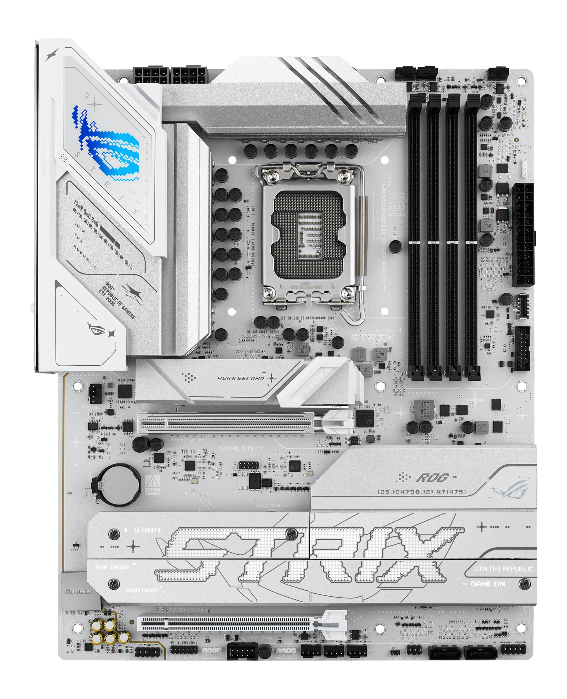 Placa de baza ROG STRIX B860-A GAMING WIFI, Intel B860, Socket 1851, ATX "90MB1JI0-M0EAY0" — miniatură