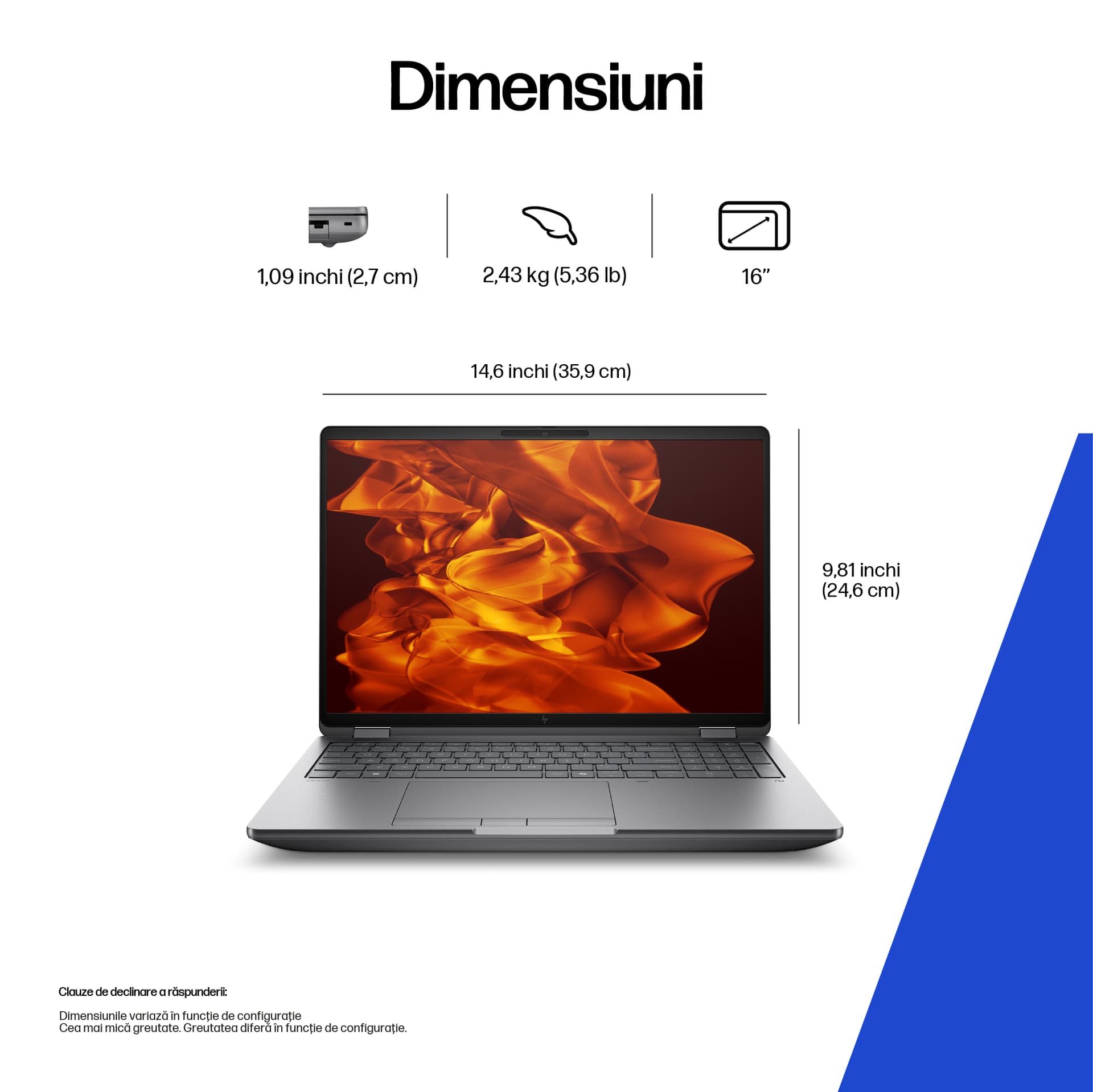 NB ZBOOK FURY G1I CU9-285HX/16" 32GB/1TB W11P 98L37ET HP "98L37ET" — miniatură