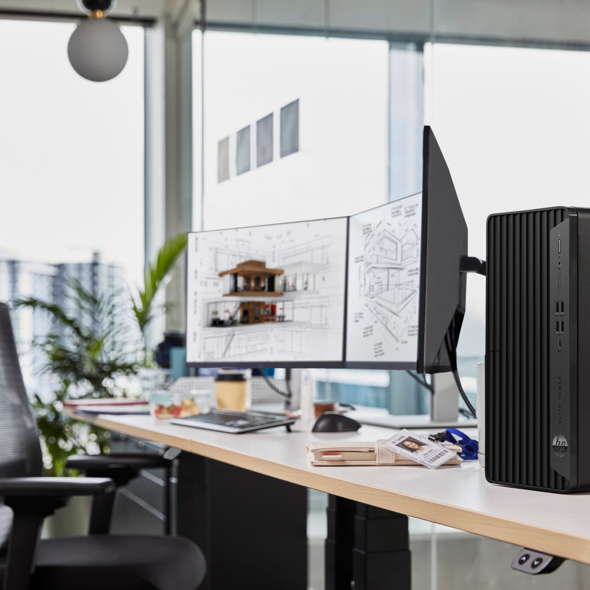 PC ELITE TWR 800 G9 CI7-14700/16/512GB W11P 99A07ET HP "99A07ET" — miniatură
