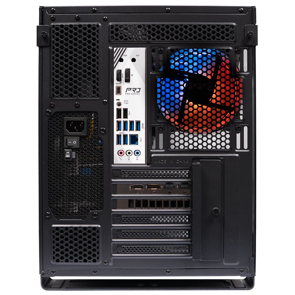 Sistem Desktop PC Spacer Phantom, Ultra 9 25K, 32GB DDR5, 2TB DDR5, GeForce RTX 5080 Windforce OC SFF 16G, No Os, Negru, "SPACER-Phantom-17" — miniatură